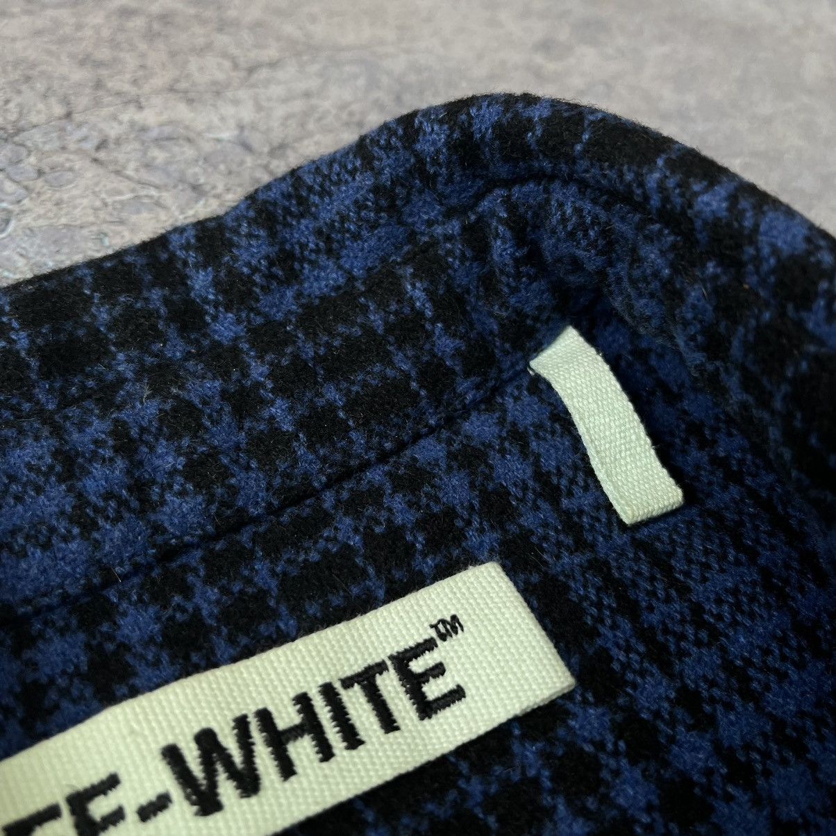 Off-White AW16 OFF-WHITE c/o VIRGIL ABLOH TARTAN FLANNEL SHIRT Size US M / EU 48-50 / 2 - 12 Thumbnail