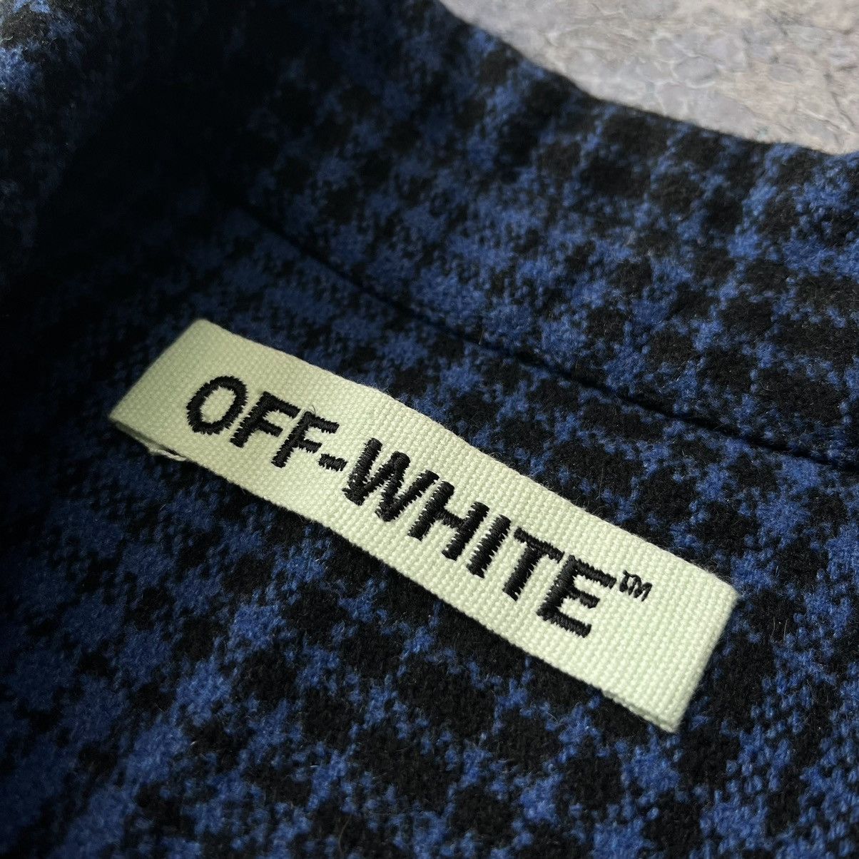 Off-White AW16 OFF-WHITE c/o VIRGIL ABLOH TARTAN FLANNEL SHIRT Size US M / EU 48-50 / 2 - 11 Thumbnail