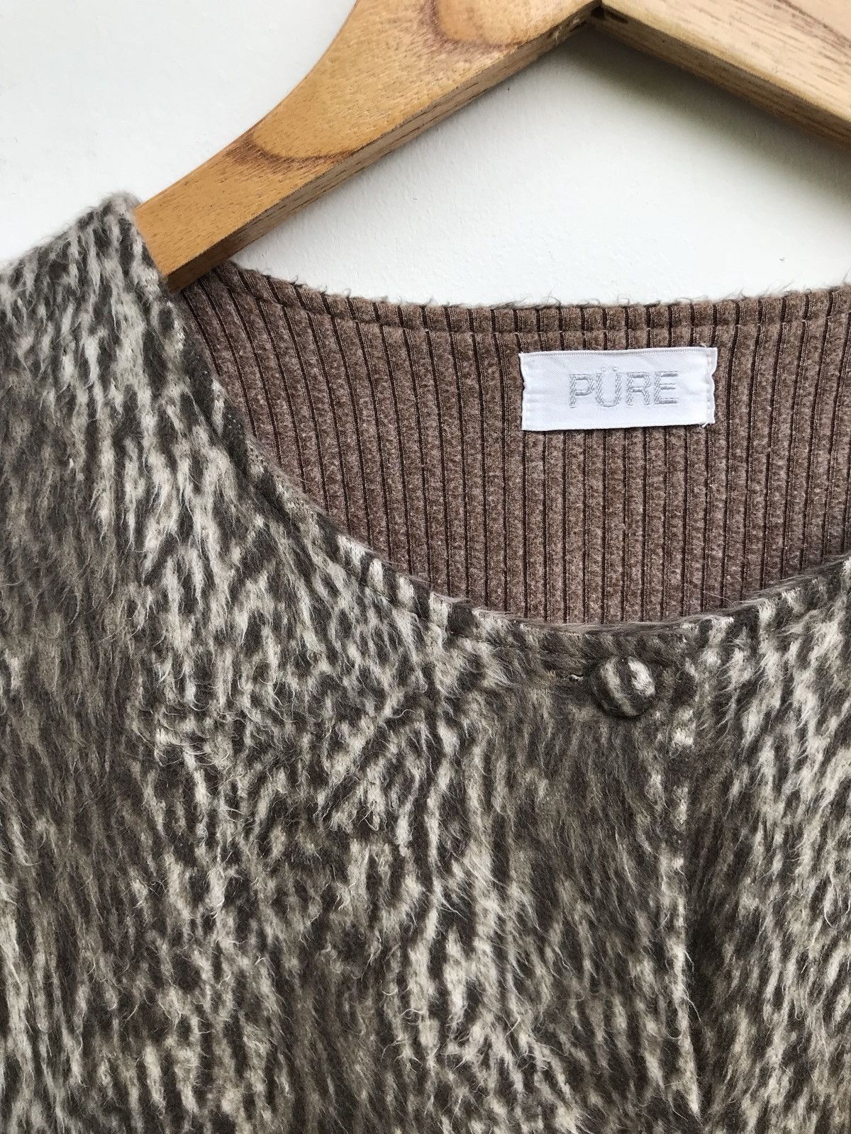 Japanese Brand Japanese Brand Pure All Over Print Fur Leopard Jacket Size US S / EU 44-46 / 1 - 3 Thumbnail
