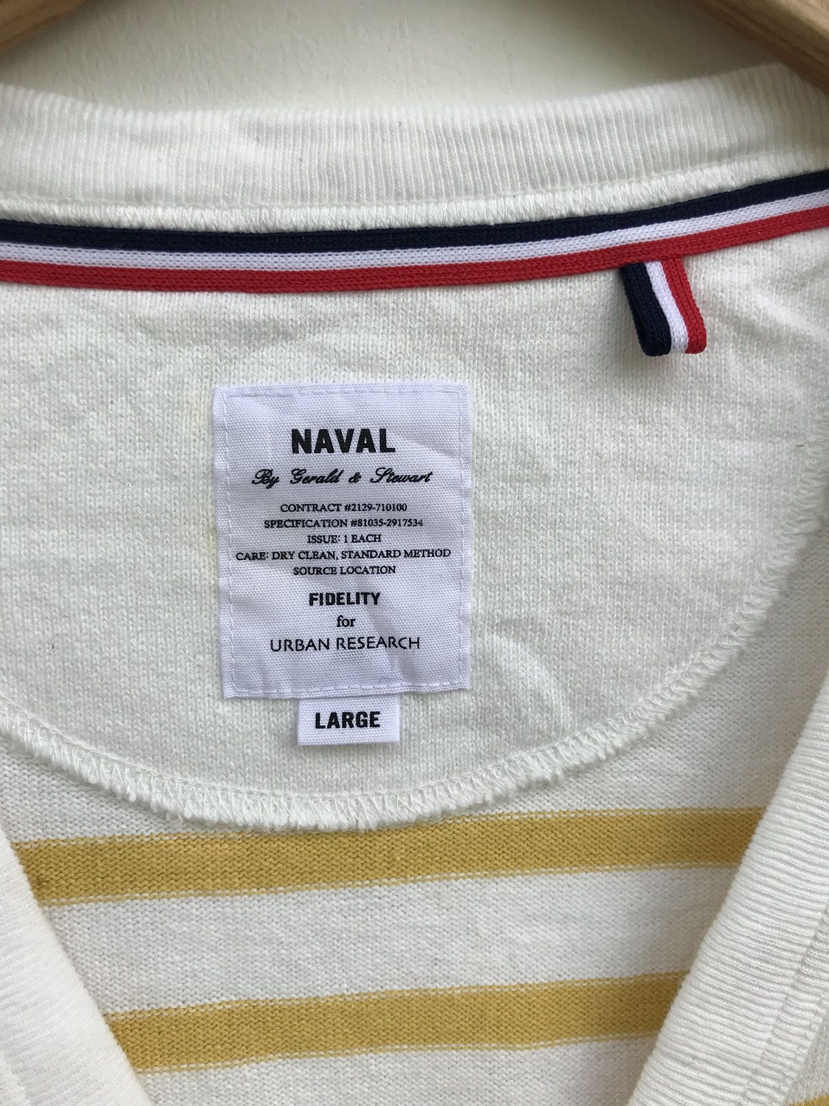 Japanese Brand × URBAN RESEARCH DOORS Fidelity For Urban Research Stripes Border Cardigan Sweater Size US L / EU 52-54 / 3 - 8 Thumbnail