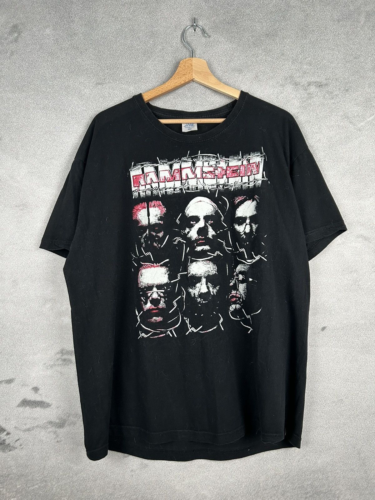 Band Tees Vintage Rammstein Rock Band Tee Metal Graphic 90s Size US XXL / EU 58 / 5 - 1 Thumbnail