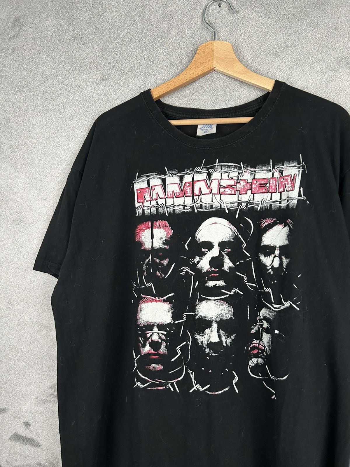 Band Tees Vintage Rammstein Rock Band Tee Metal Graphic 90s Size US XXL / EU 58 / 5 - 3 Thumbnail