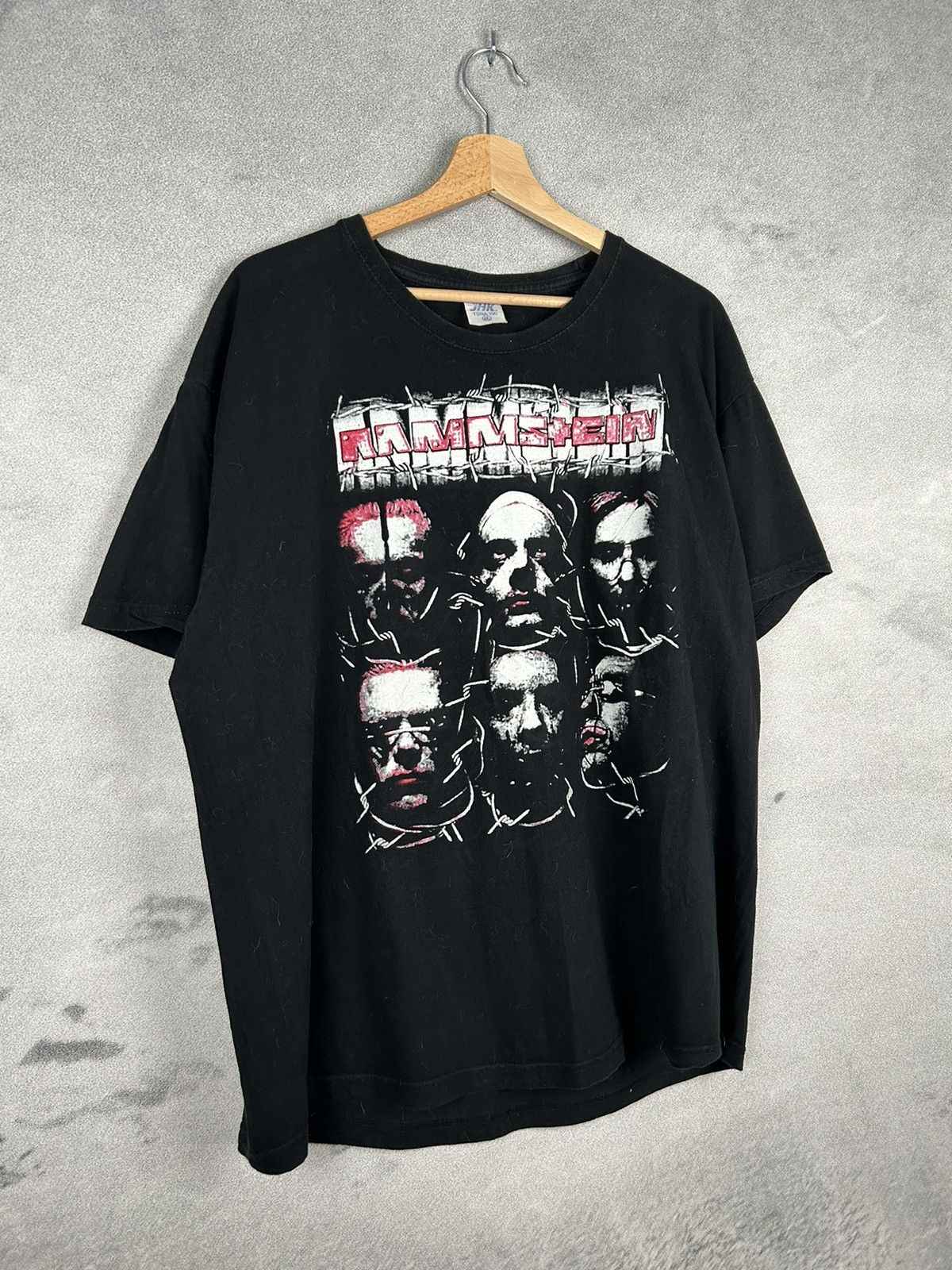 Band Tees Vintage Rammstein Rock Band Tee Metal Graphic 90s Size US XXL / EU 58 / 5 - 4 Thumbnail
