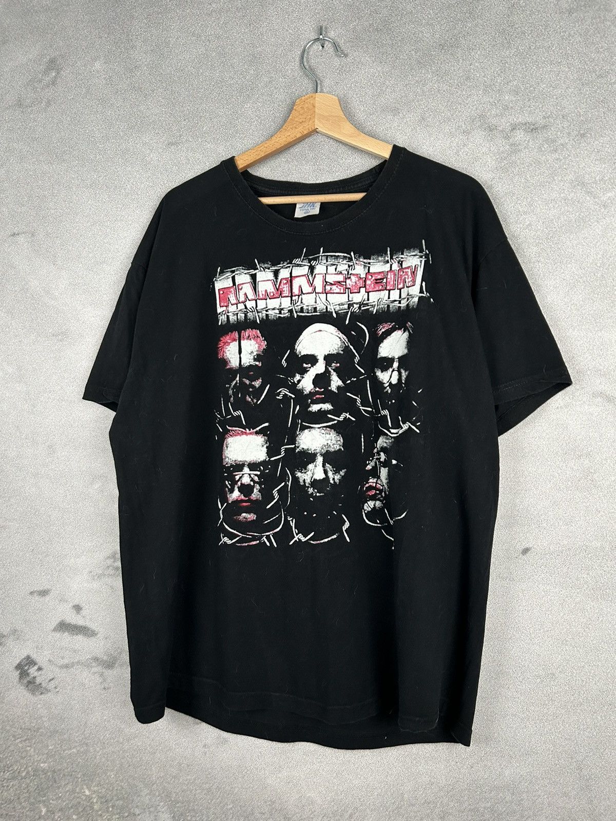 Band Tees Vintage Rammstein Rock Band Tee Metal Graphic 90s Size US XXL / EU 58 / 5 - 2 Thumbnail