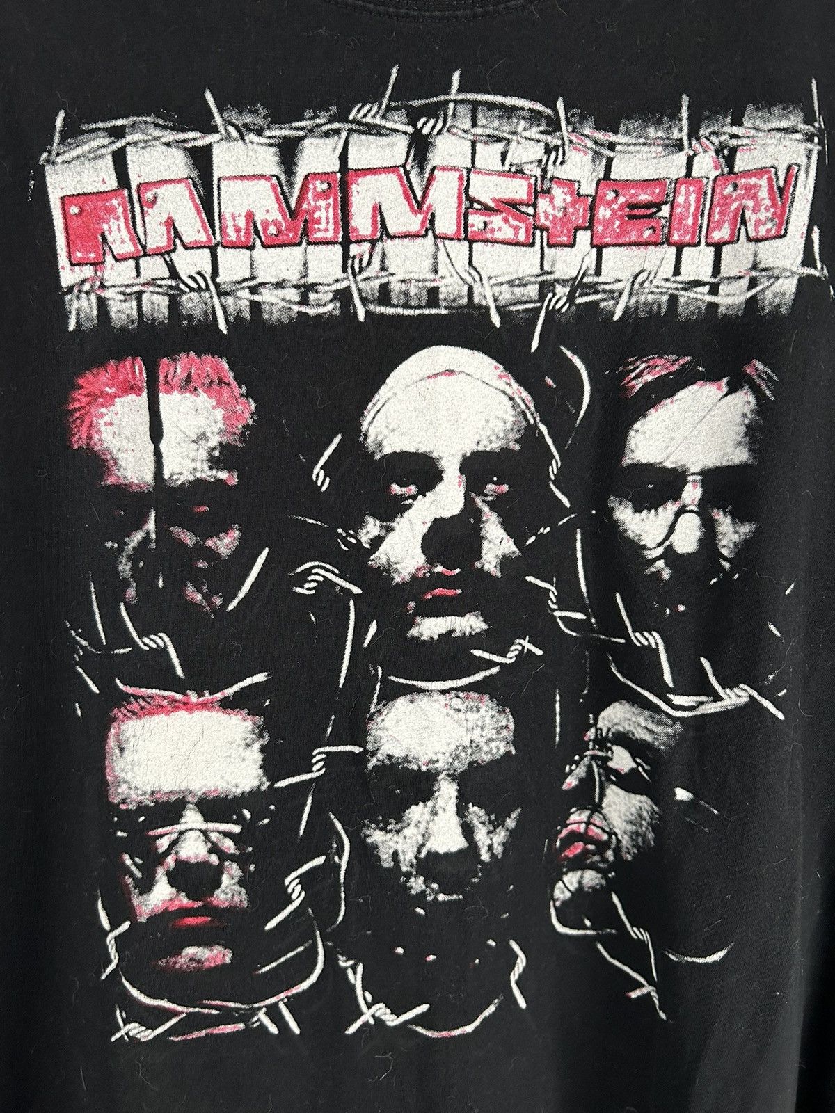 Band Tees Vintage Rammstein Rock Band Tee Metal Graphic 90s Size US XXL / EU 58 / 5 - 5 Thumbnail
