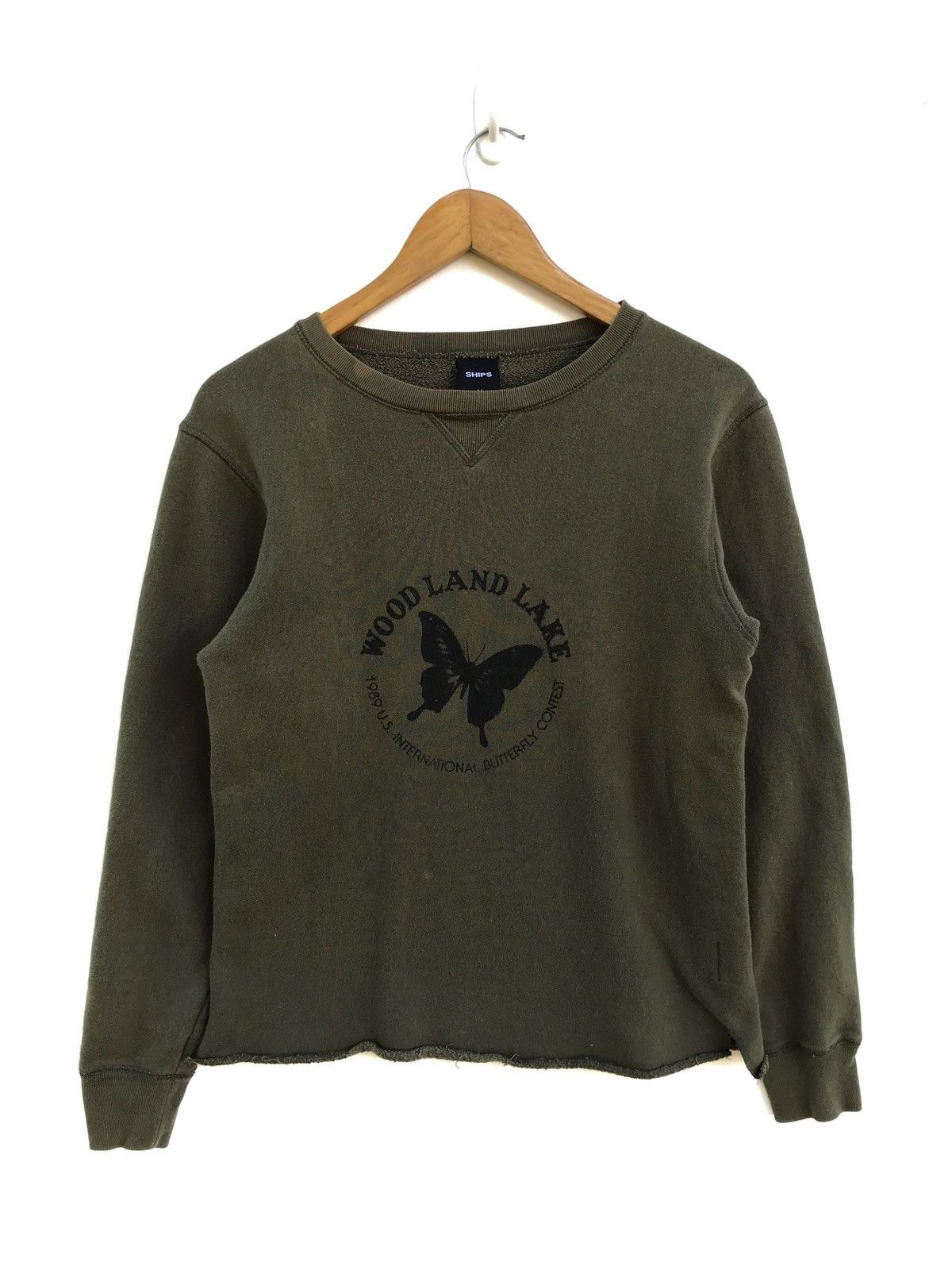 SHIPS Ships Japan Wood Land Lake Printed Sweatshirt Size US XS / EU 42 / 0 - 1 Thumbnail