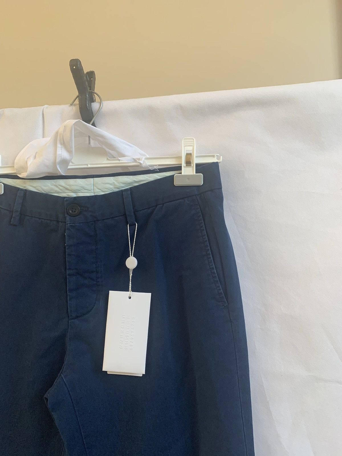 Maison Margiela Dark Blue Casual Pants Size US 34 / EU 50 - 3 Thumbnail
