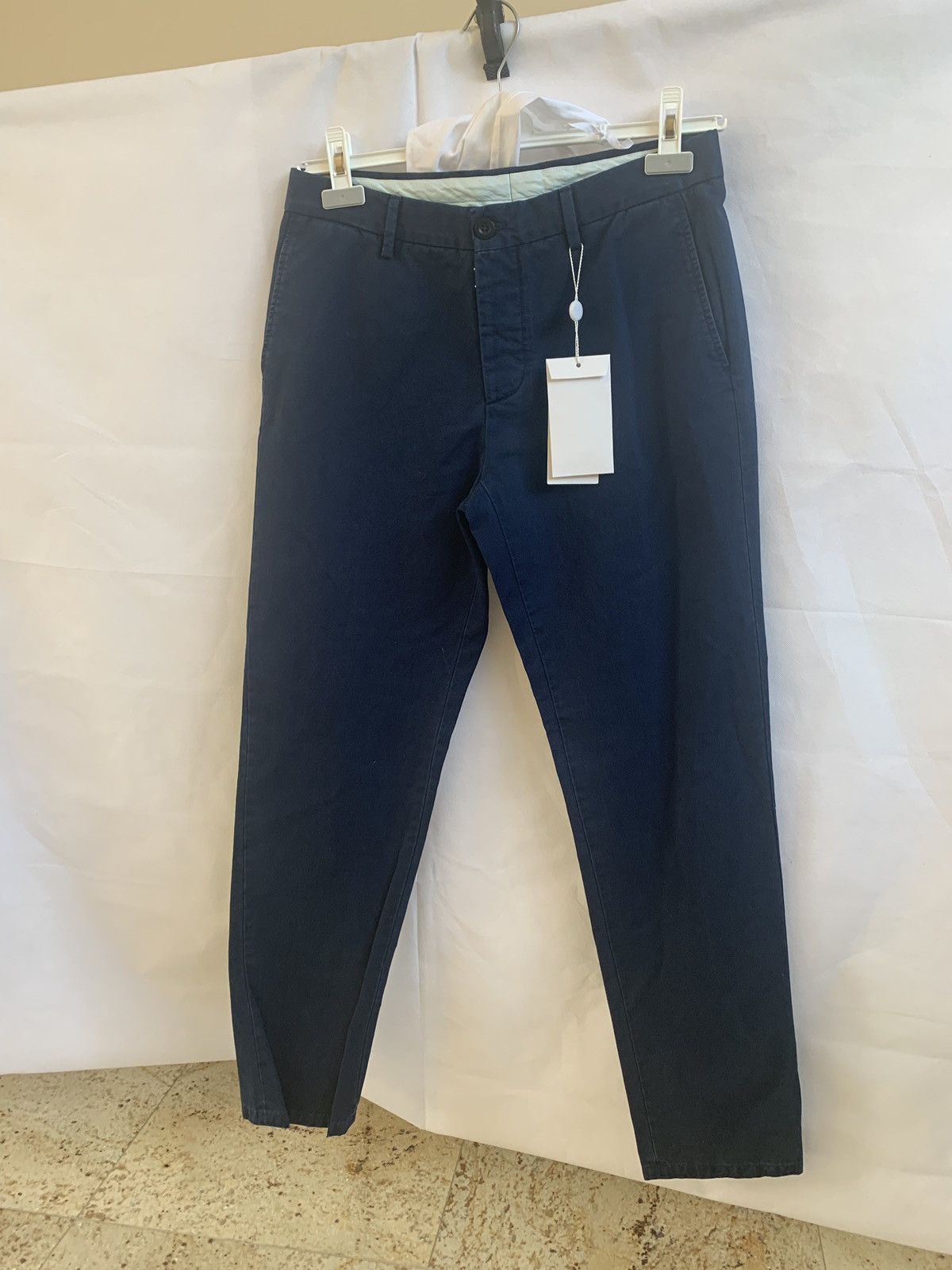 Maison Margiela Dark Blue Casual Pants Size US 34 / EU 50 - 8 Thumbnail