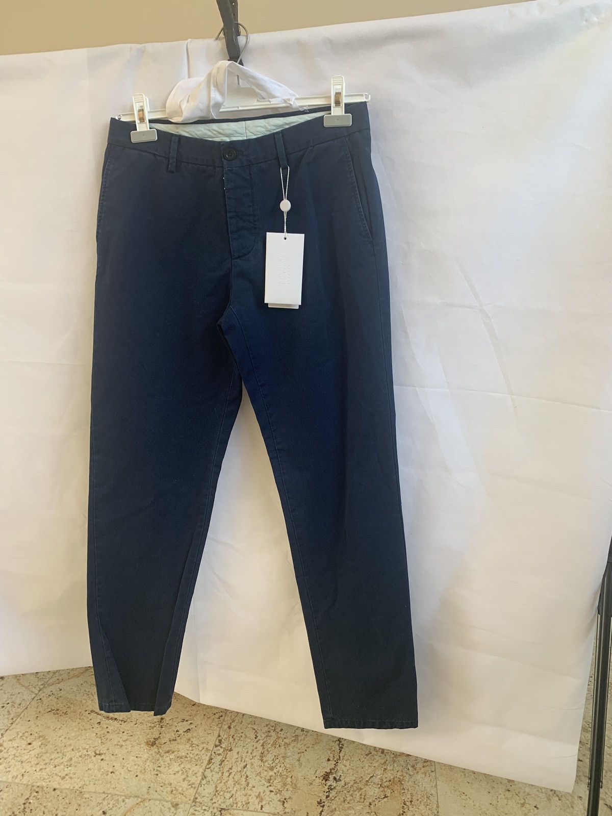Maison Margiela Dark Blue Casual Pants Size US 34 / EU 50 - 2 Thumbnail
