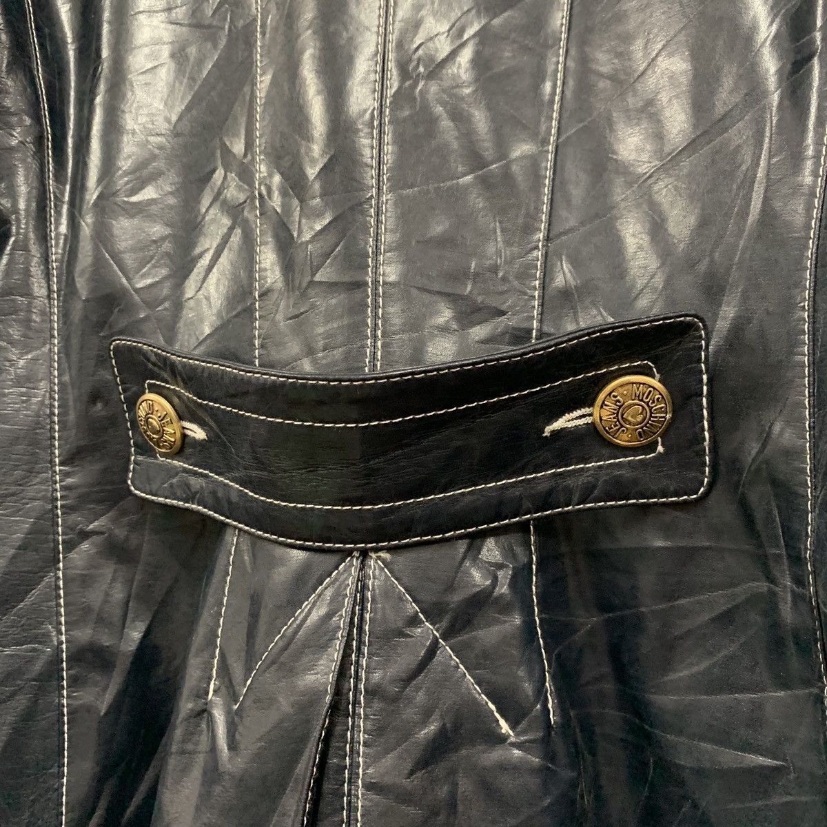 Moschino Moschino Black Blazer Jacket Size 34S - 6 Thumbnail