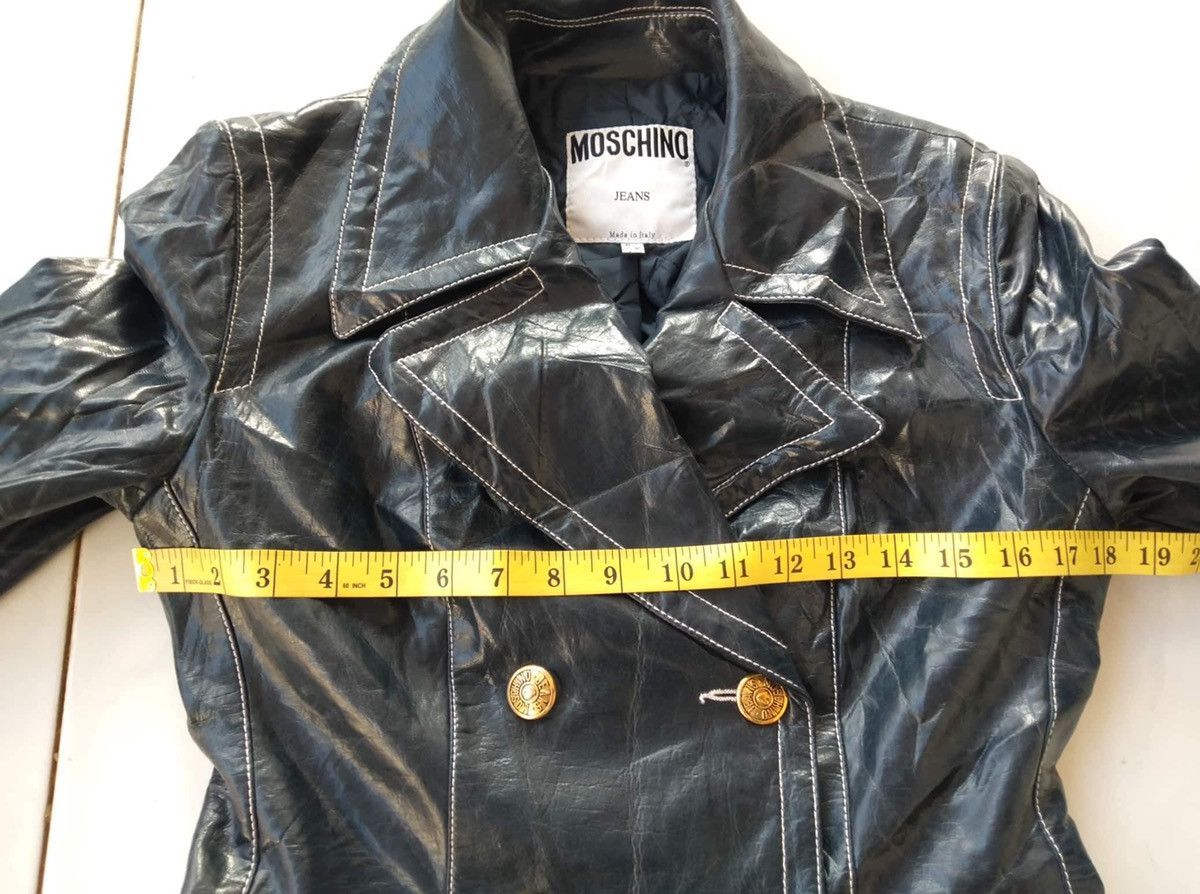 Moschino Moschino Black Blazer Jacket Size 34S - 9 Thumbnail
