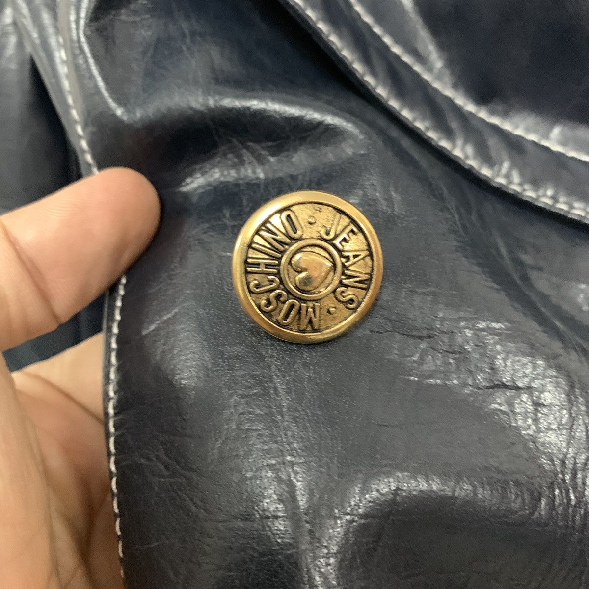 Moschino Moschino Black Blazer Jacket Size 34S - 4 Thumbnail