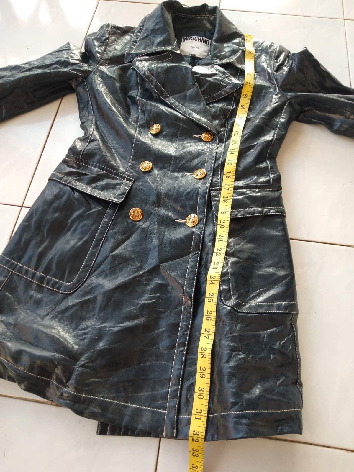 Moschino Moschino Black Blazer Jacket Size 34S - 8 Thumbnail