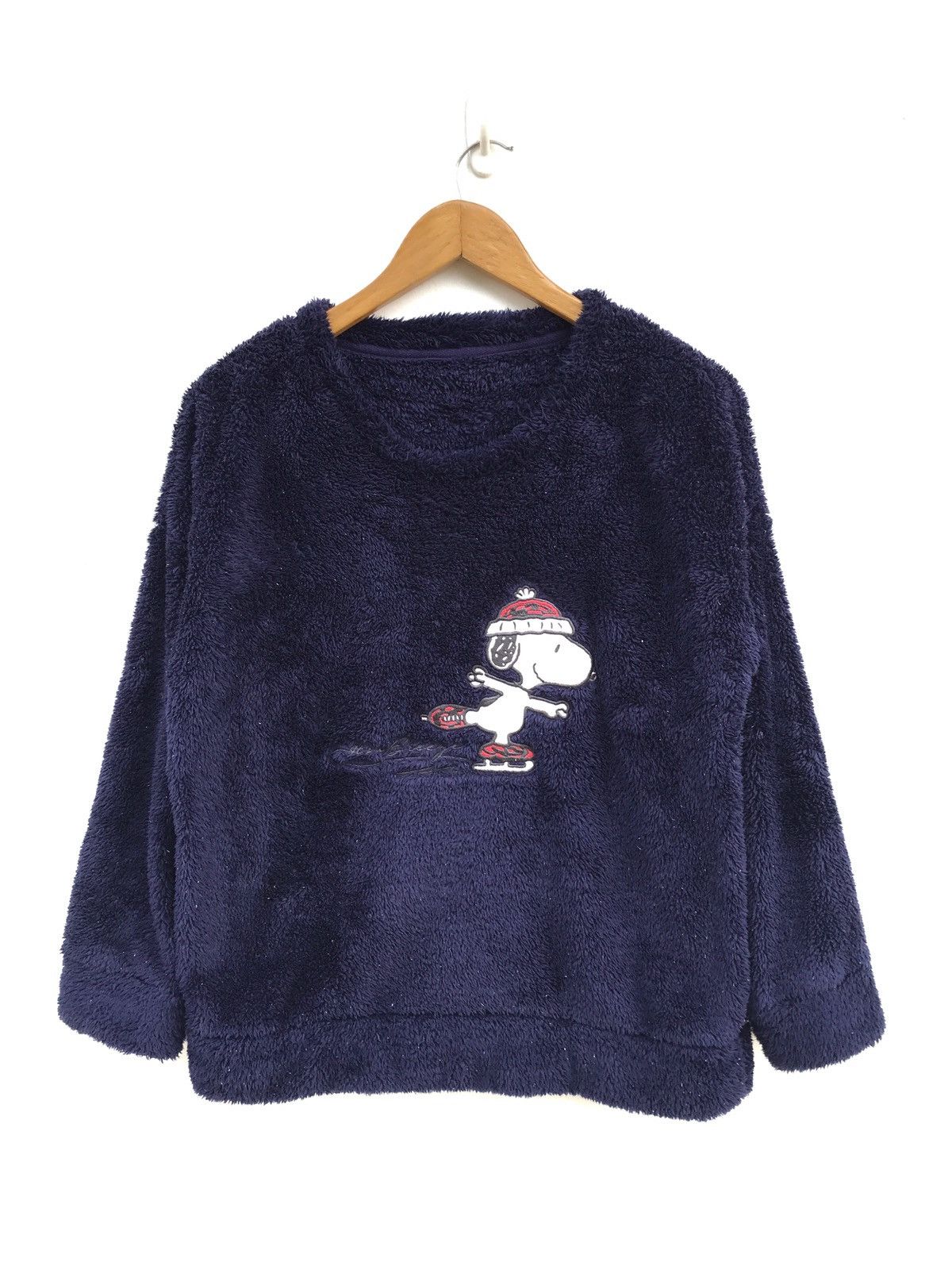 Japanese Brand × Peanuts Peanuts Snoopy X Gu Fleece Sweatshirt Size US S / EU 44-46 / 1 - 1 Thumbnail