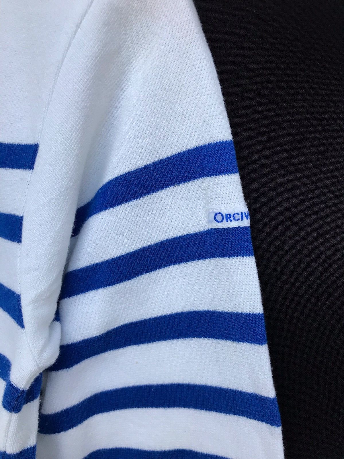 Orcival Vintage Made in France Orcival Navy Sailor Stripes LS Shirt Size US XS / EU 42 / 0 - 3 Thumbnail