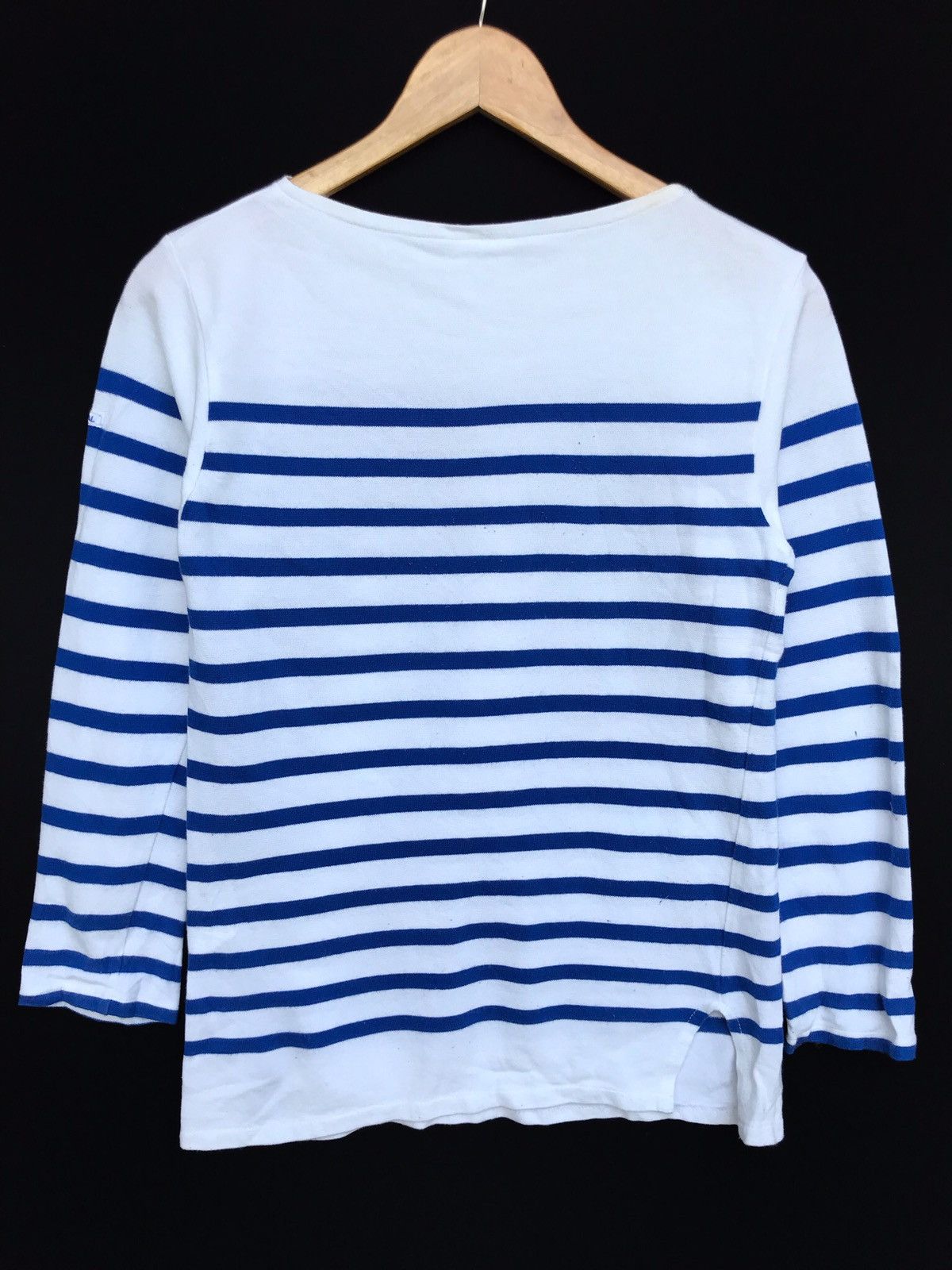 Orcival Vintage Made in France Orcival Navy Sailor Stripes LS Shirt Size US XS / EU 42 / 0 - 2 Thumbnail