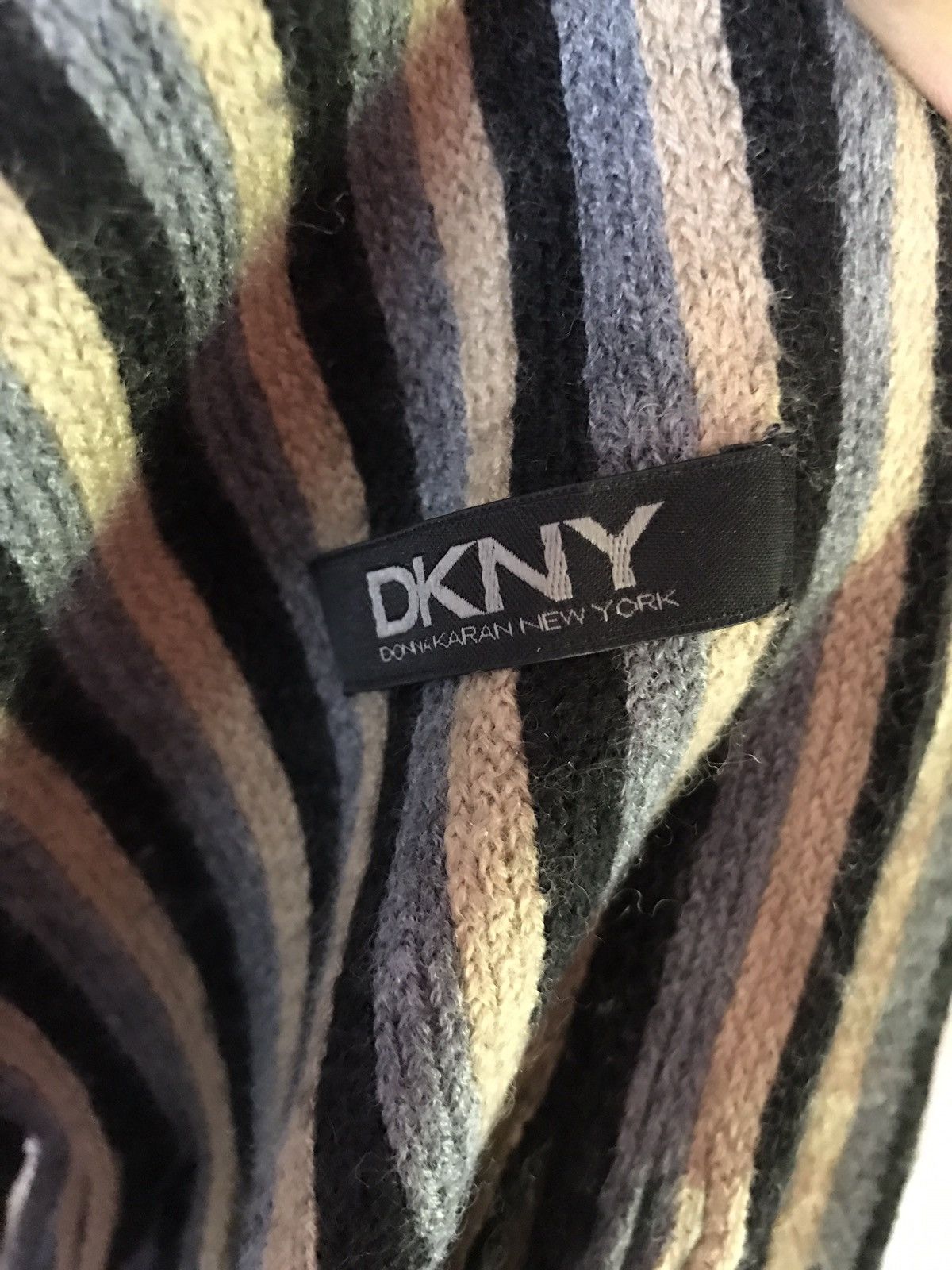 DKNY DKNY DONNA KAREN NEW YORK WOOL NECK MUFLER SCARF Size ONE SIZE - 2 Thumbnail
