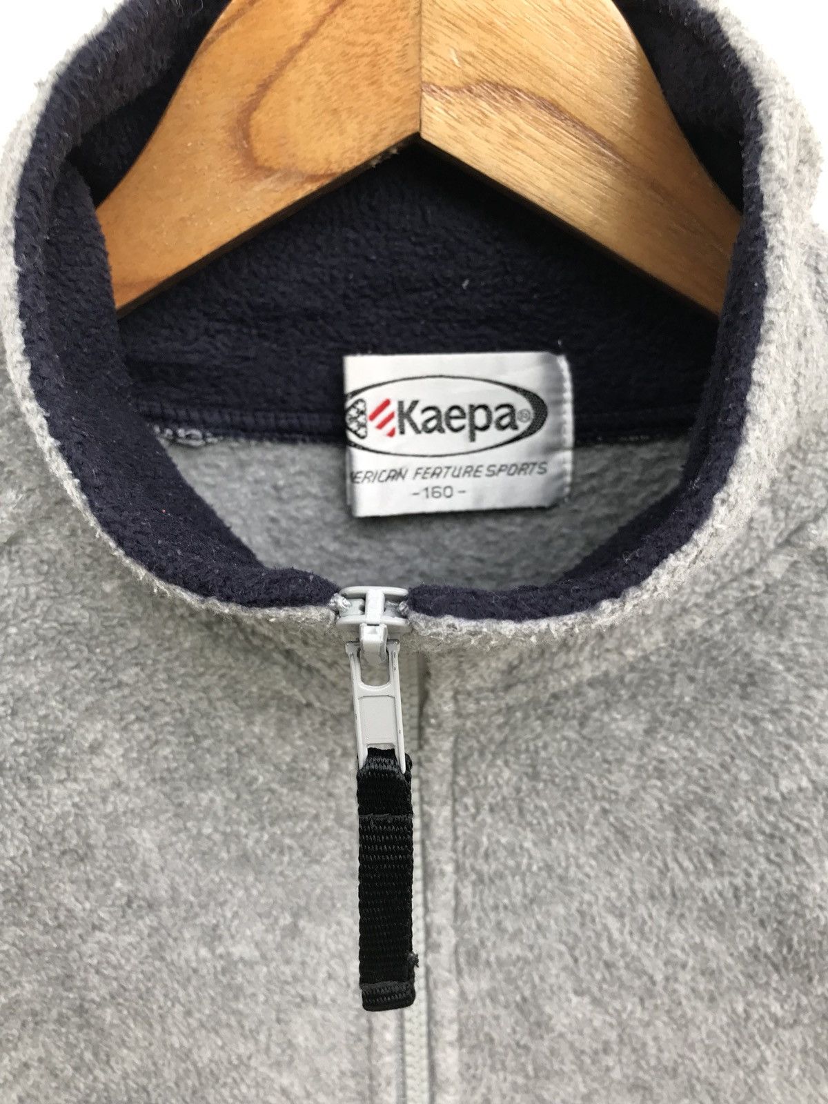 Other Casual Jacket Kaepa Fleece Big Logo Pullover Jacket Size US S / EU 44-46 / 1 - 6 Thumbnail