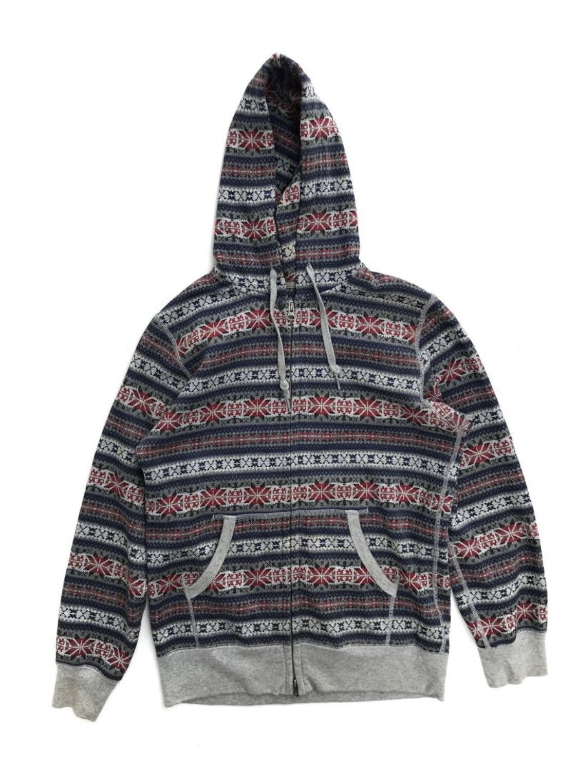 Designer × Uniqlo Aztec Hoodie Sweatshirt Size US M / EU 48-50 / 2 - 1 Thumbnail