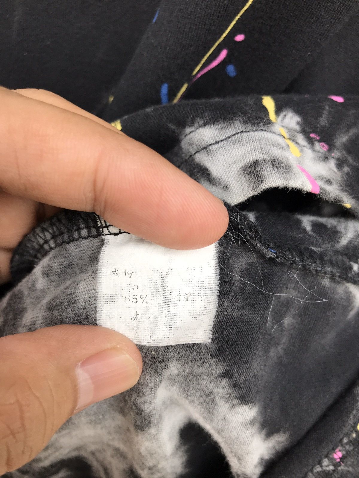Art Comes First × Japanese Brand Japanese Brand Variants Freak Man Tie Dye Painters Tee Size US S / EU 44-46 / 1 - 7 Thumbnail