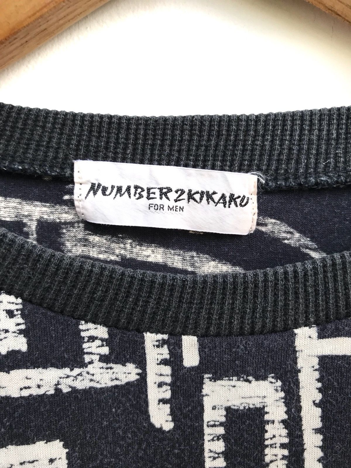 Japanese Brand × Numbers Japanese Brand Number 2 Kikaku For Men Art Number T-Shirts Size US S / EU 44-46 / 1 - 4 Thumbnail