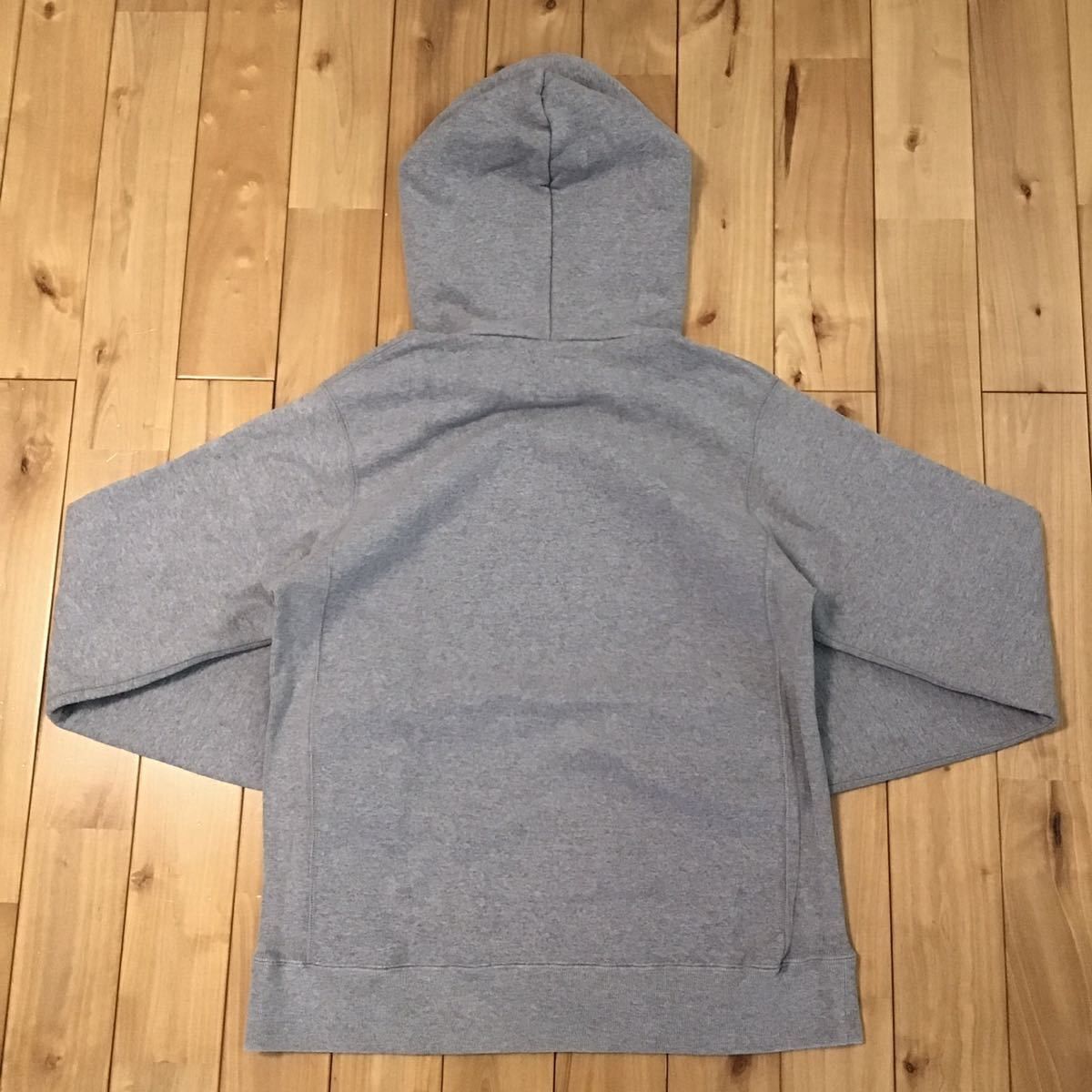 Bape BAPE woodland camo college logo pullover hoodie gray Size US M / EU 48-50 / 2 - 3 Thumbnail