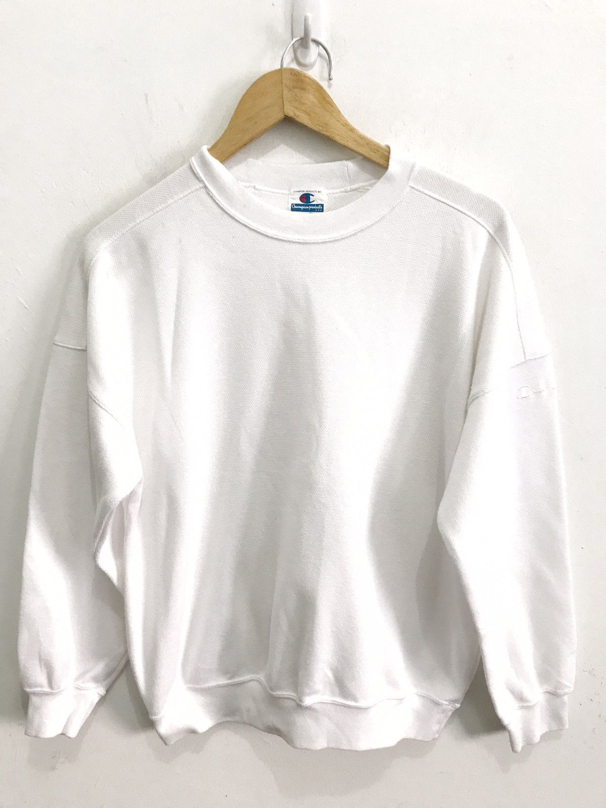 Champion Champion Plain Crewneck Sweatshirt White Size US M / EU 48-50 / 2 - 1 Thumbnail