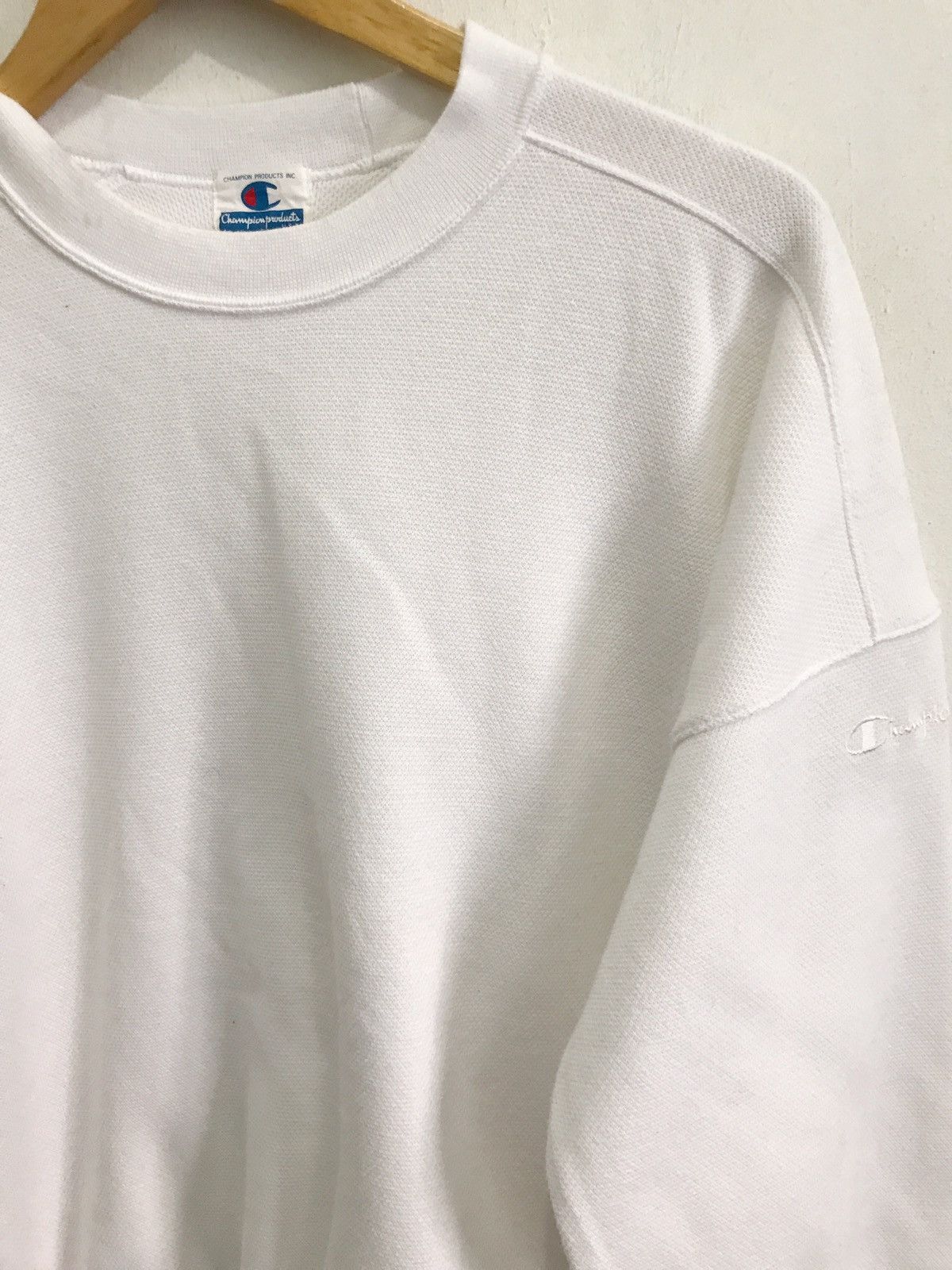 Champion Champion Plain Crewneck Sweatshirt White Size US M / EU 48-50 / 2 - 3 Thumbnail