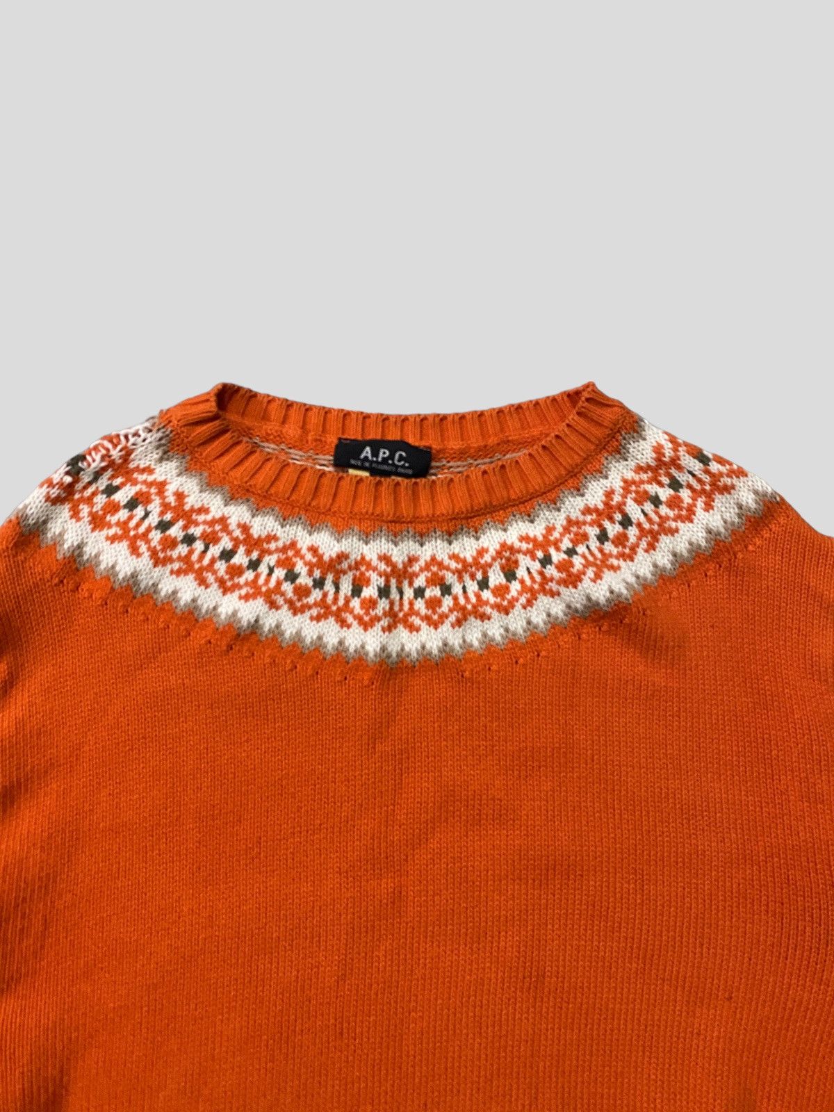 A.P.C. × Vintage VINTAGE KNITWEAR A.P.C NATIVE DESIGN Size US S / EU 44-46 / 1 - 4 Thumbnail