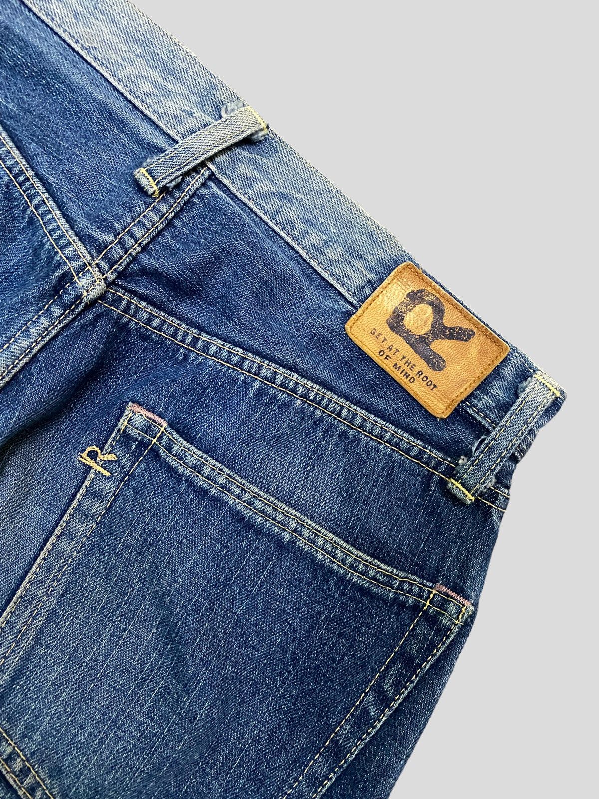 45rpm VINTAGE JEANS 45RPM R DISTRESSED DENIM Size US 27 - 12 Thumbnail
