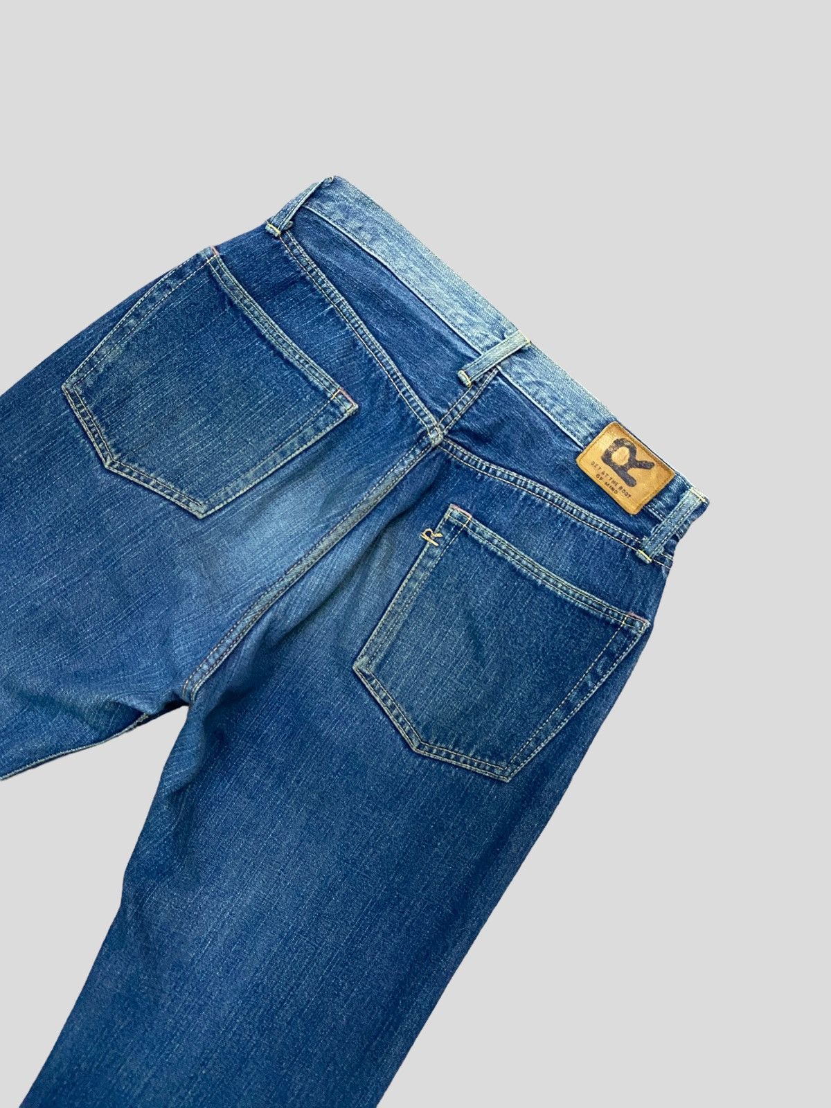45rpm VINTAGE JEANS 45RPM R DISTRESSED DENIM Size US 27 - 9 Thumbnail