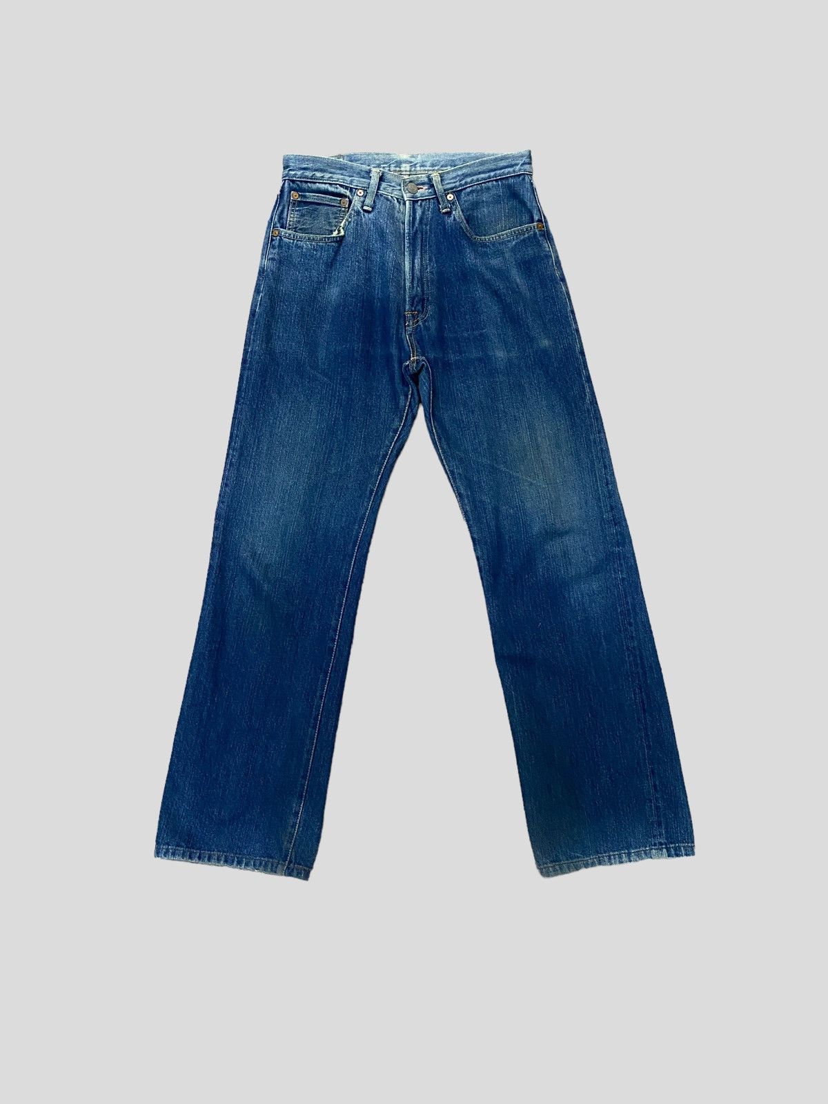 45rpm VINTAGE JEANS 45RPM R DISTRESSED DENIM Size US 27 - 2 Thumbnail