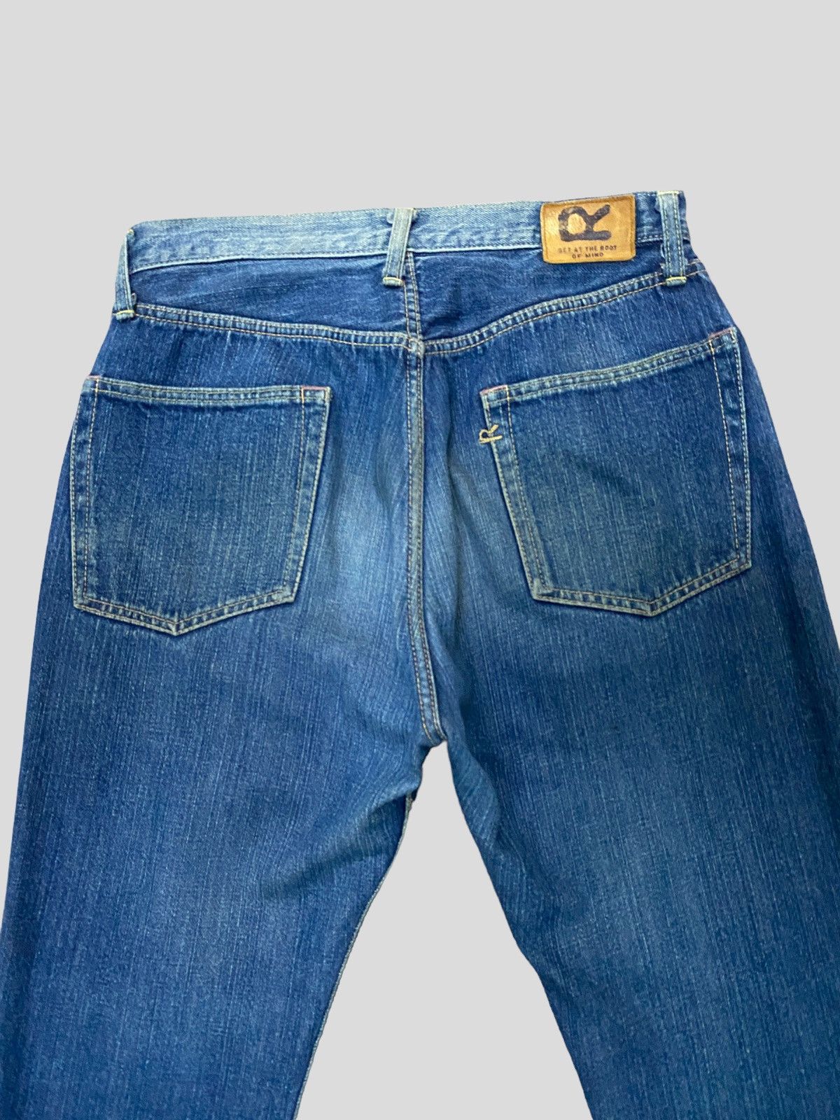 45rpm VINTAGE JEANS 45RPM R DISTRESSED DENIM Size US 27 - 11 Thumbnail