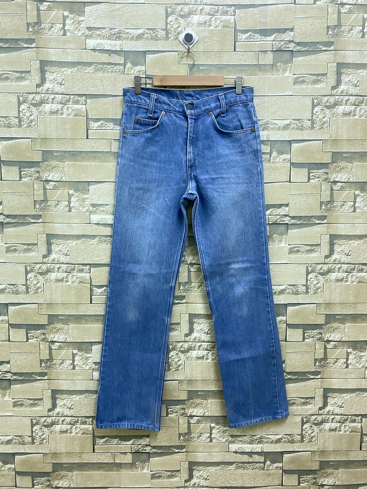 Vintage Levi's 80s Lightwash Orange Tab Denim
