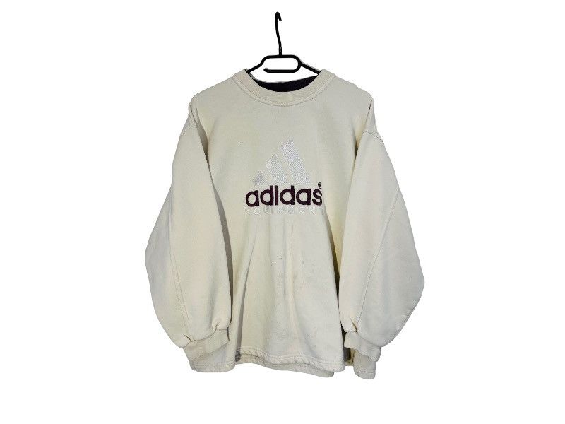 Adidas × Vintage Adidas vintage equipment sweatshirt retro Size US M / EU 48-50 / 2 - 1 Thumbnail