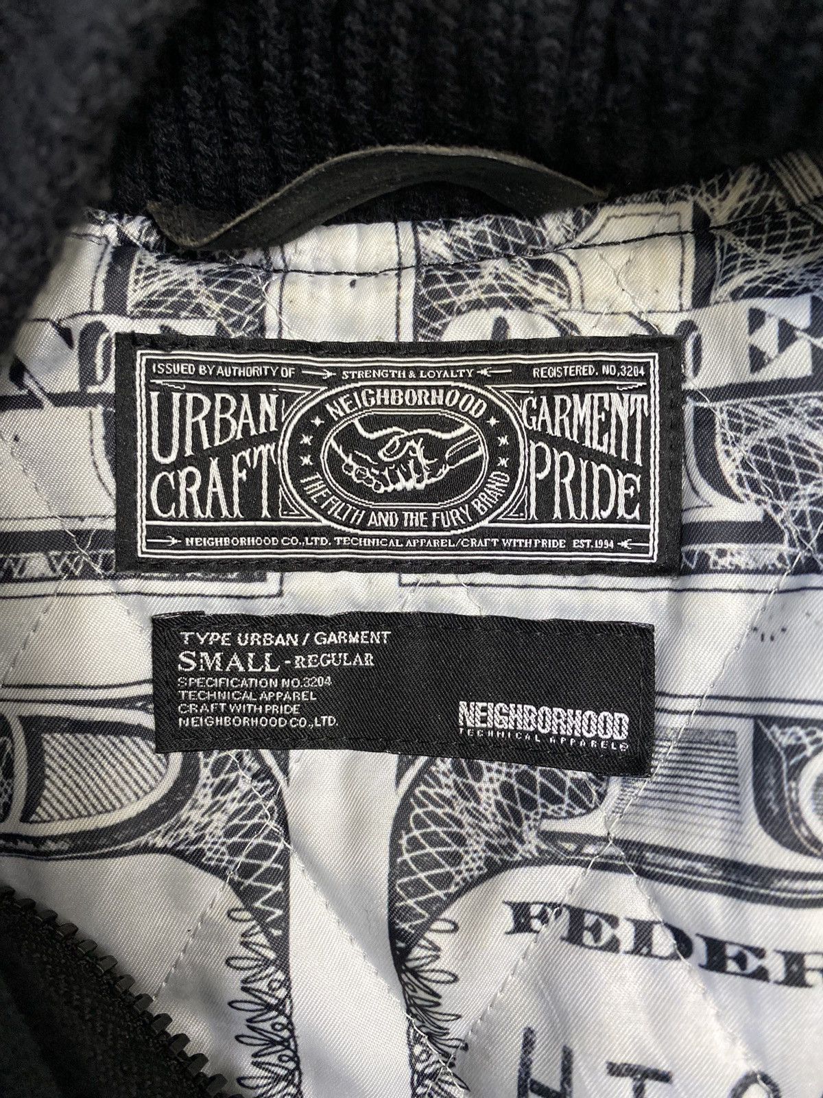 Neighborhood NEIGHBORHOOD BLACK TYPE URBAN JACKET Size US S / EU 44-46 / 1 - 10 Thumbnail