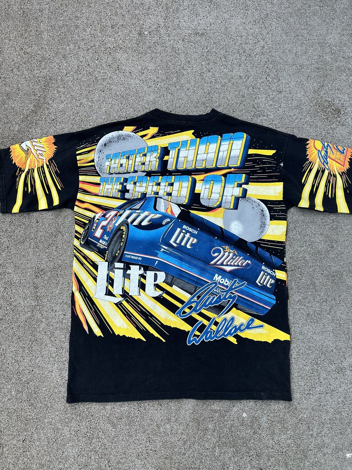 NASCAR × Vintage Vintage Rusty Wallace Nascar Shirt Size US L / EU 52-54 / 3 - 2 Thumbnail