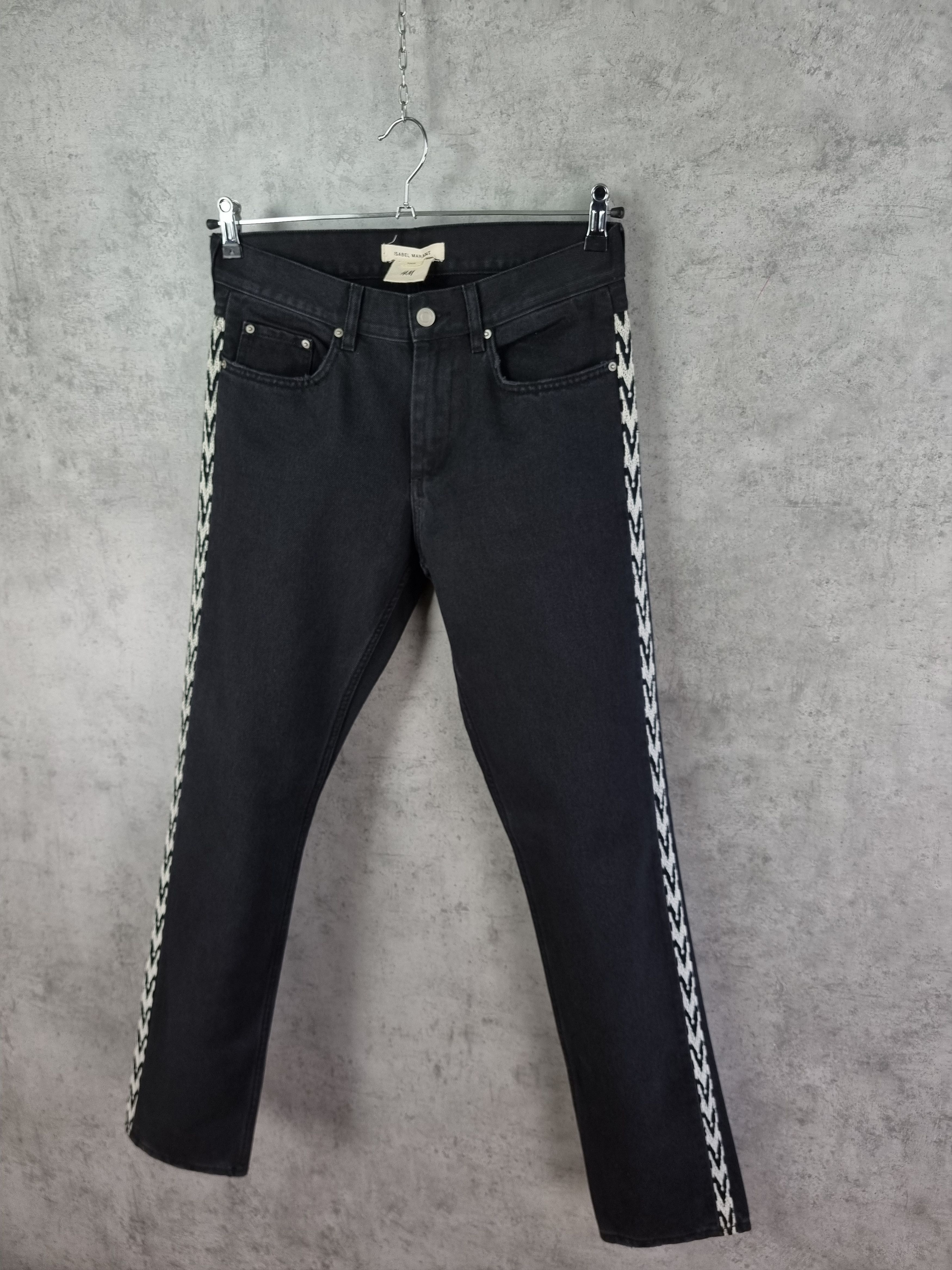 Isabel Marant × Japanese Brand Rare Embroidery Art Isabel Marant Jeans Size US 30 / EU 46 - 15 Thumbnail
