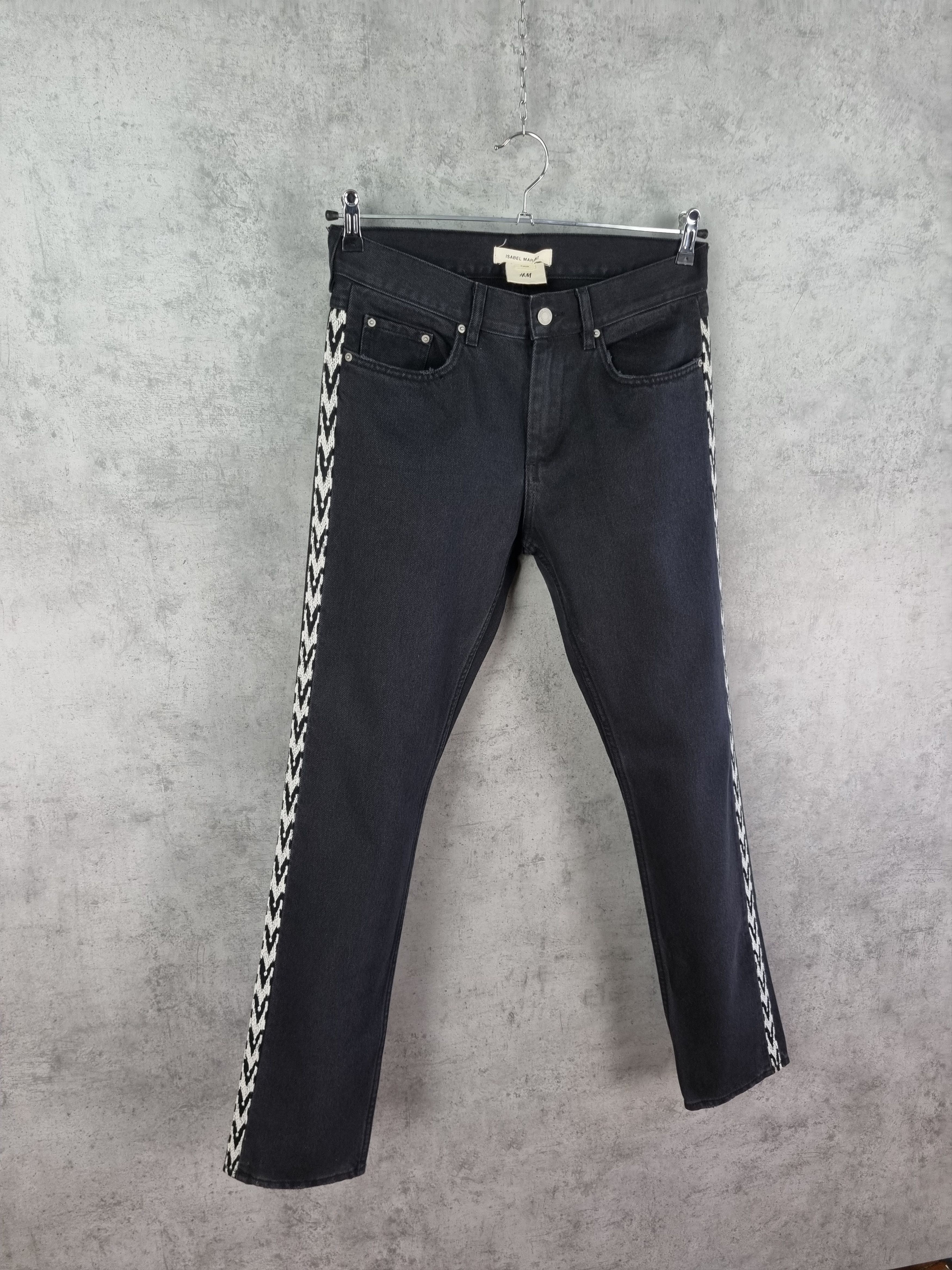 Rare Embroidery Art Isabel Marant Jeans