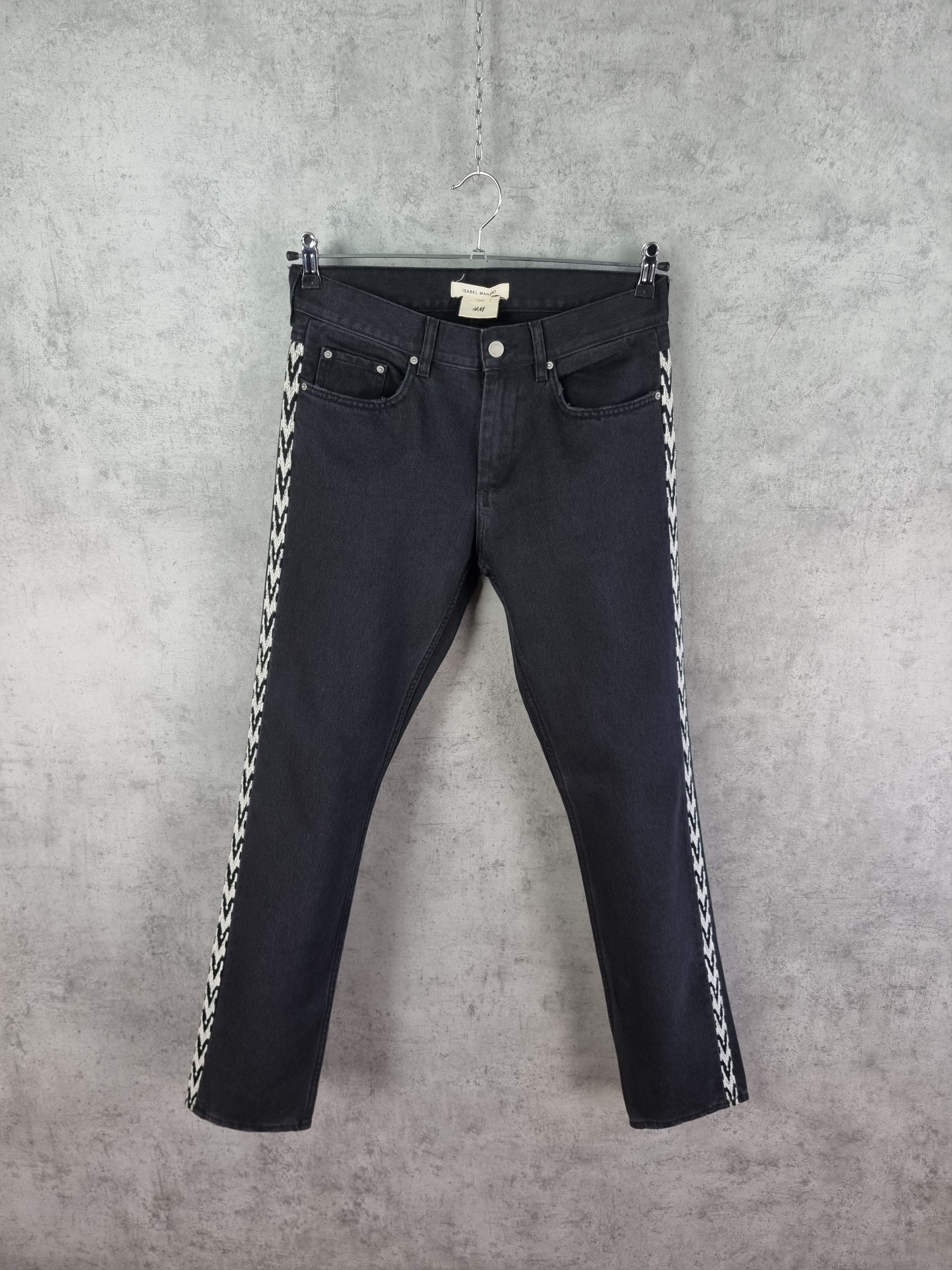 Isabel Marant × Japanese Brand Rare Embroidery Art Isabel Marant Jeans Size US 30 / EU 46 - 2 Thumbnail
