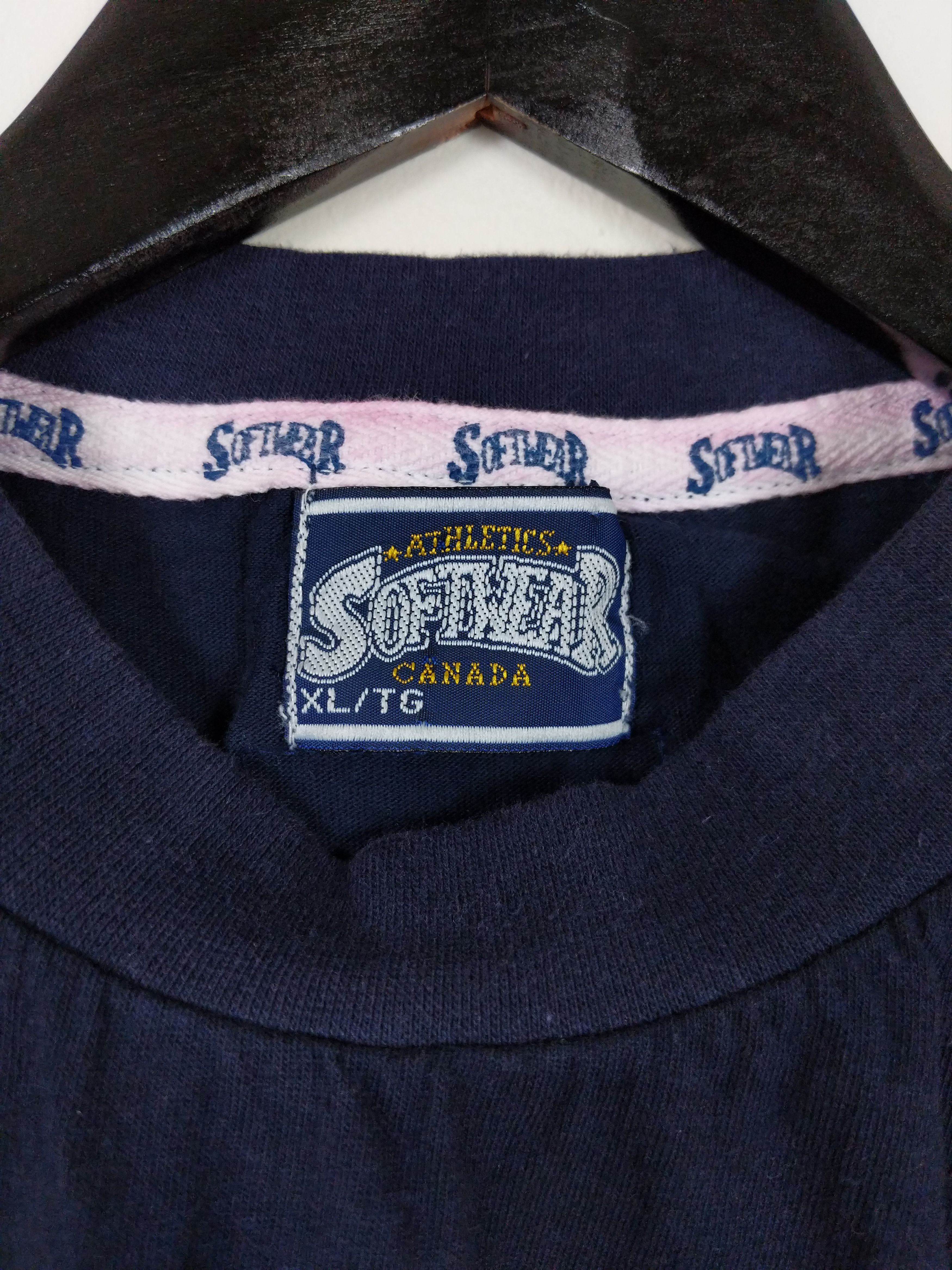 NCAA Vintage 90s Georgetown Hoyas Embroidered Spellout Tee Size US XL / EU 56 / 4 - 4 Thumbnail