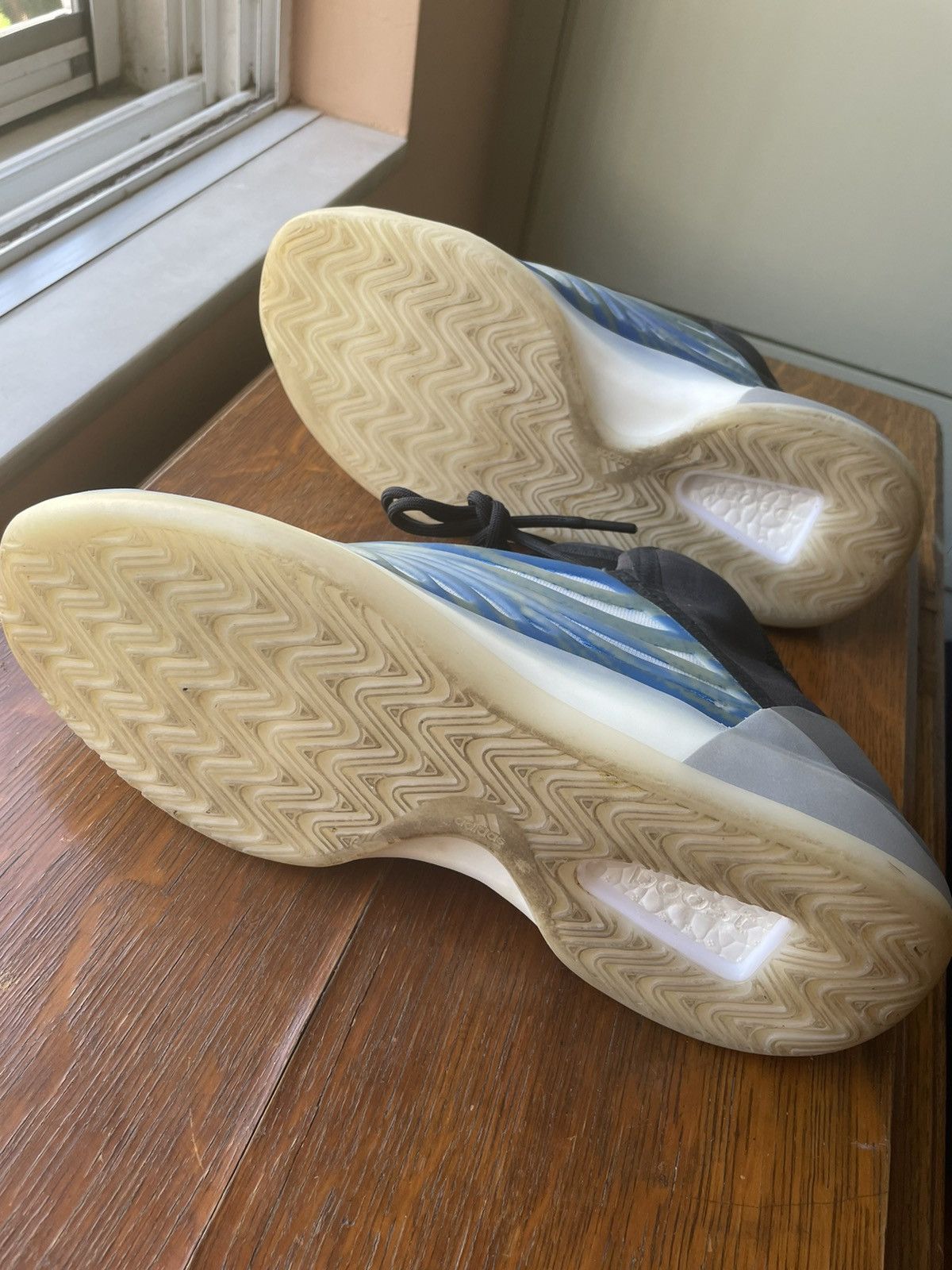 Adidas × Kanye West Adidas Yeezy Boost QNTM Basketball Frost Blue YZY Ye Size US 10.5 / EU 43-44 - 8 Thumbnail