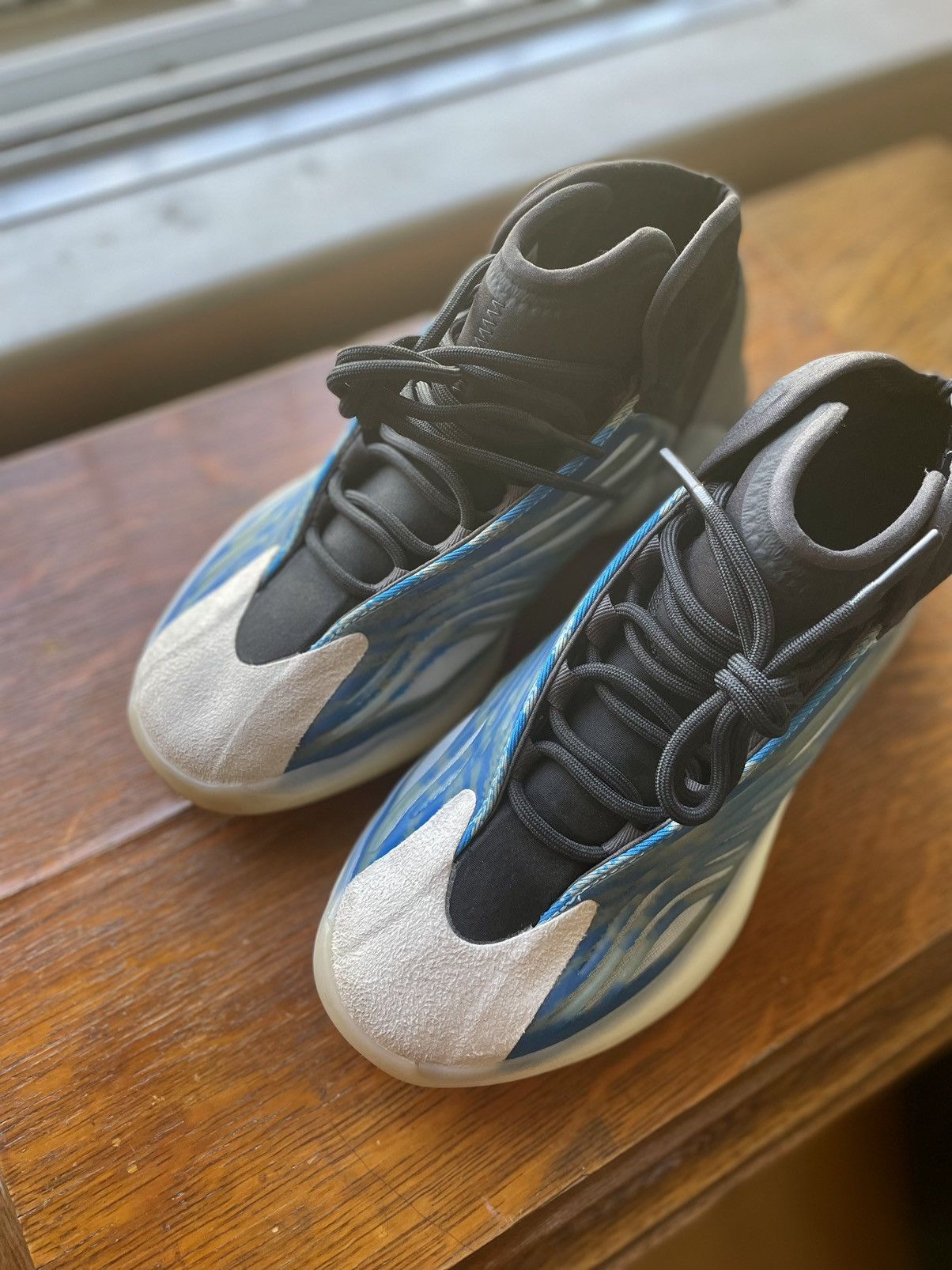 Adidas × Kanye West Adidas Yeezy Boost QNTM Basketball Frost Blue YZY Ye Size US 10.5 / EU 43-44 - 5 Thumbnail