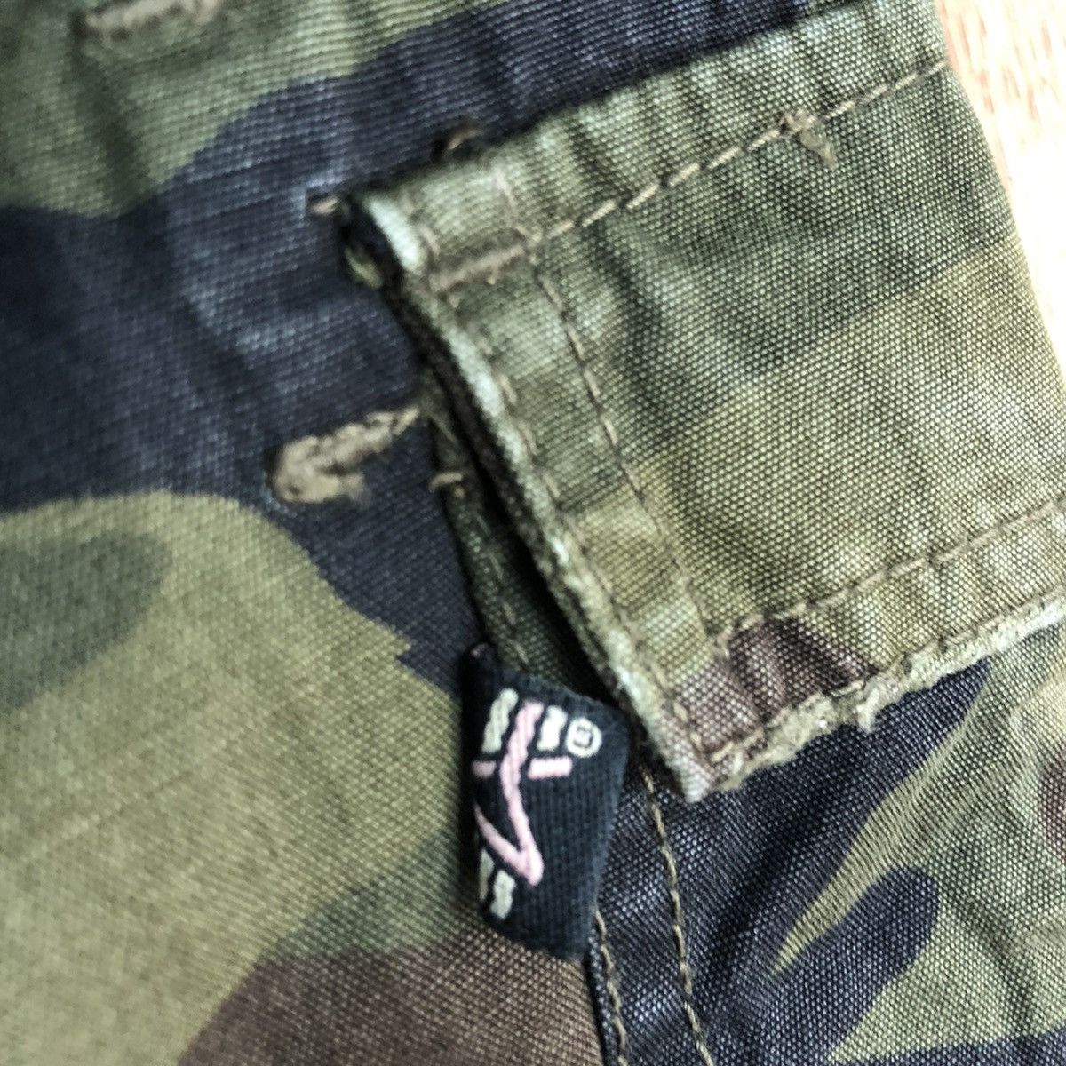 Alpha Industries TL Alpha Industries Green Army Boot Cut Cargo Pants #2348 Size 26" / US 2 / IT 38 - 12 Thumbnail