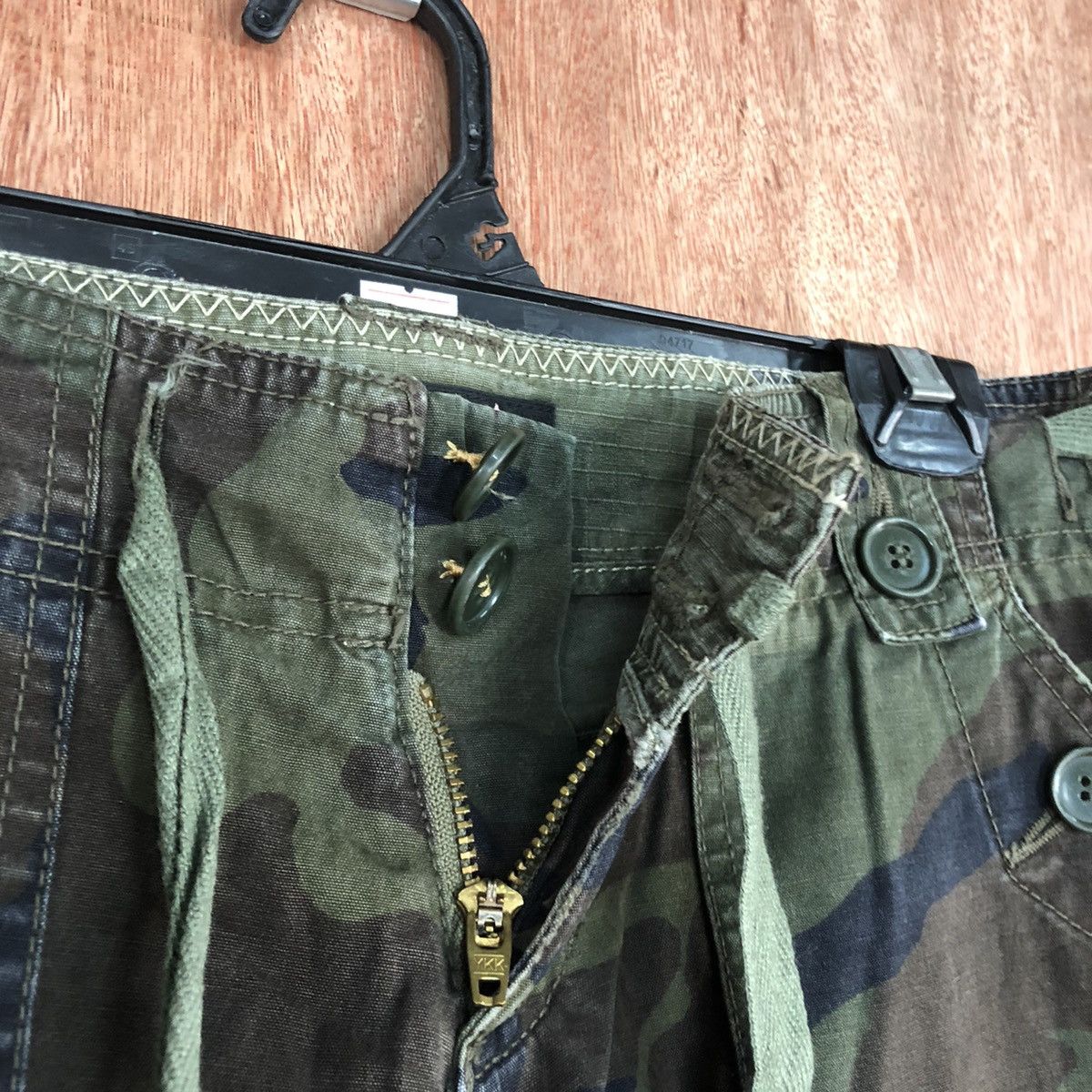 Alpha Industries TL Alpha Industries Green Army Boot Cut Cargo Pants #2348 Size 26" / US 2 / IT 38 - 8 Thumbnail