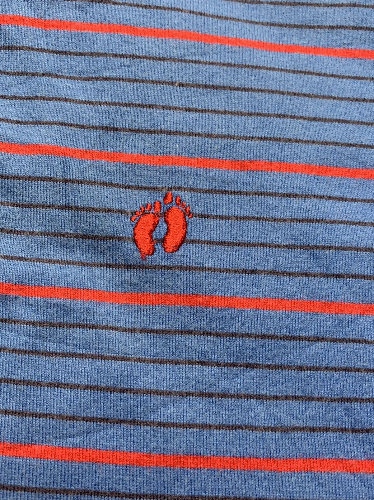 Hang Ten Rare Vintage Hang Ten Classic Striped Polo Tee Blue Label Size US M / EU 48-50 / 2 - 2 Thumbnail