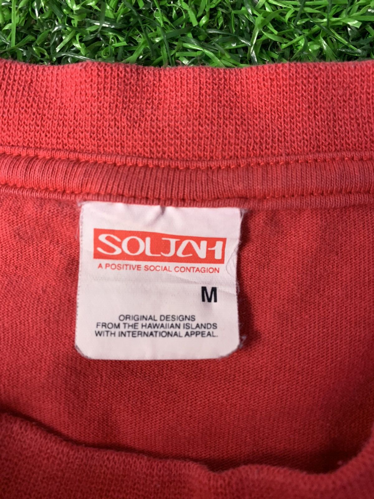 Japanese Brand Soljah A Positive Social Contagion product Tee Size US M / EU 48-50 / 2 - 2 Thumbnail