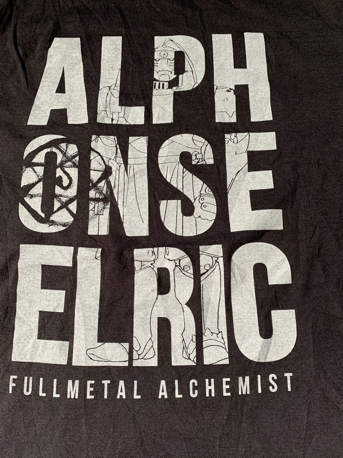 Anime Alphonse Elric Fullmetal Archemist Manga Science Fiction Size US S / EU 44-46 / 1 - 2 Thumbnail
