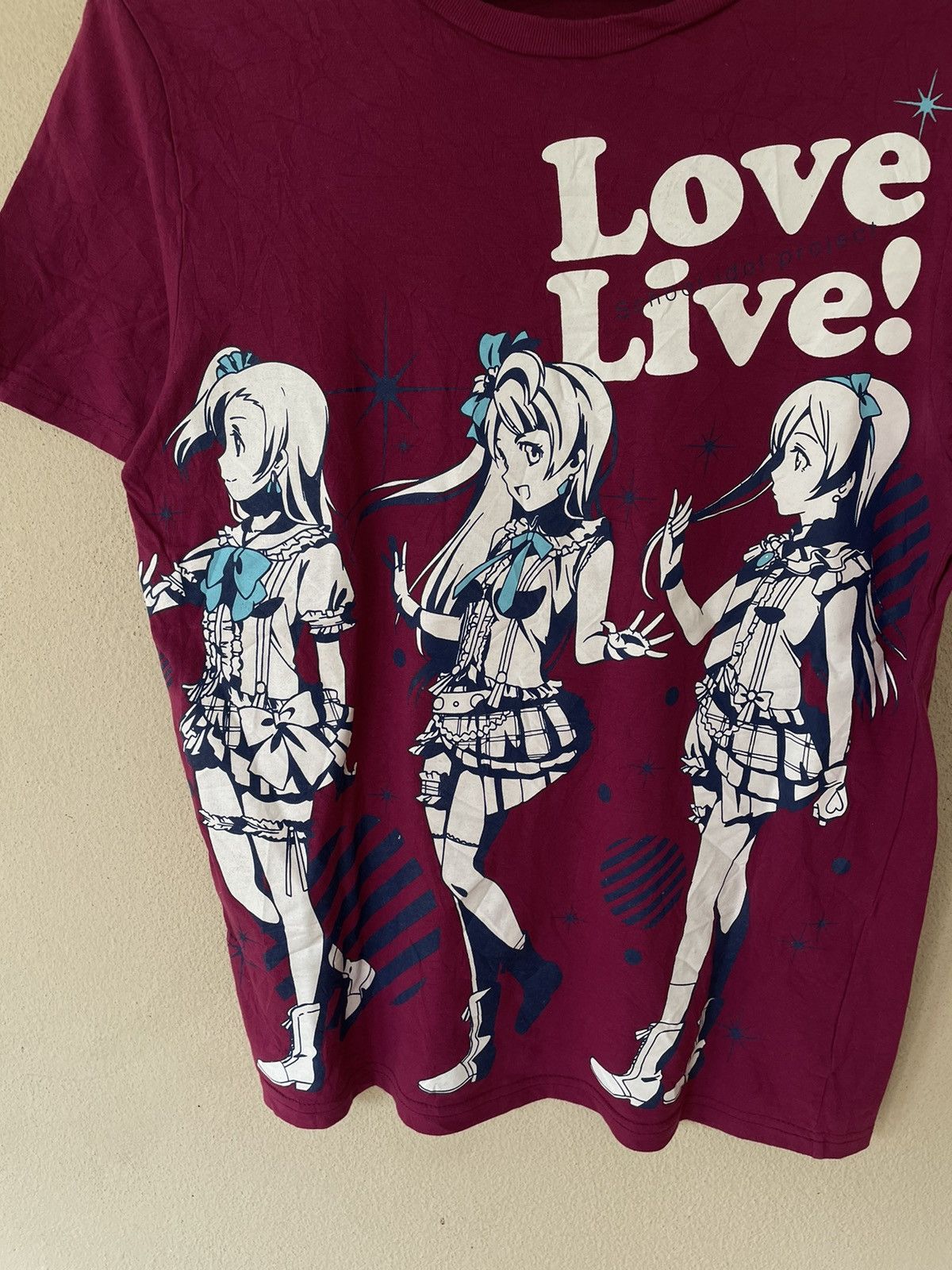 Anime × Japanese Brand LOVE LIFE! ANIME TEE Size US M / EU 48-50 / 2 - 4 Thumbnail