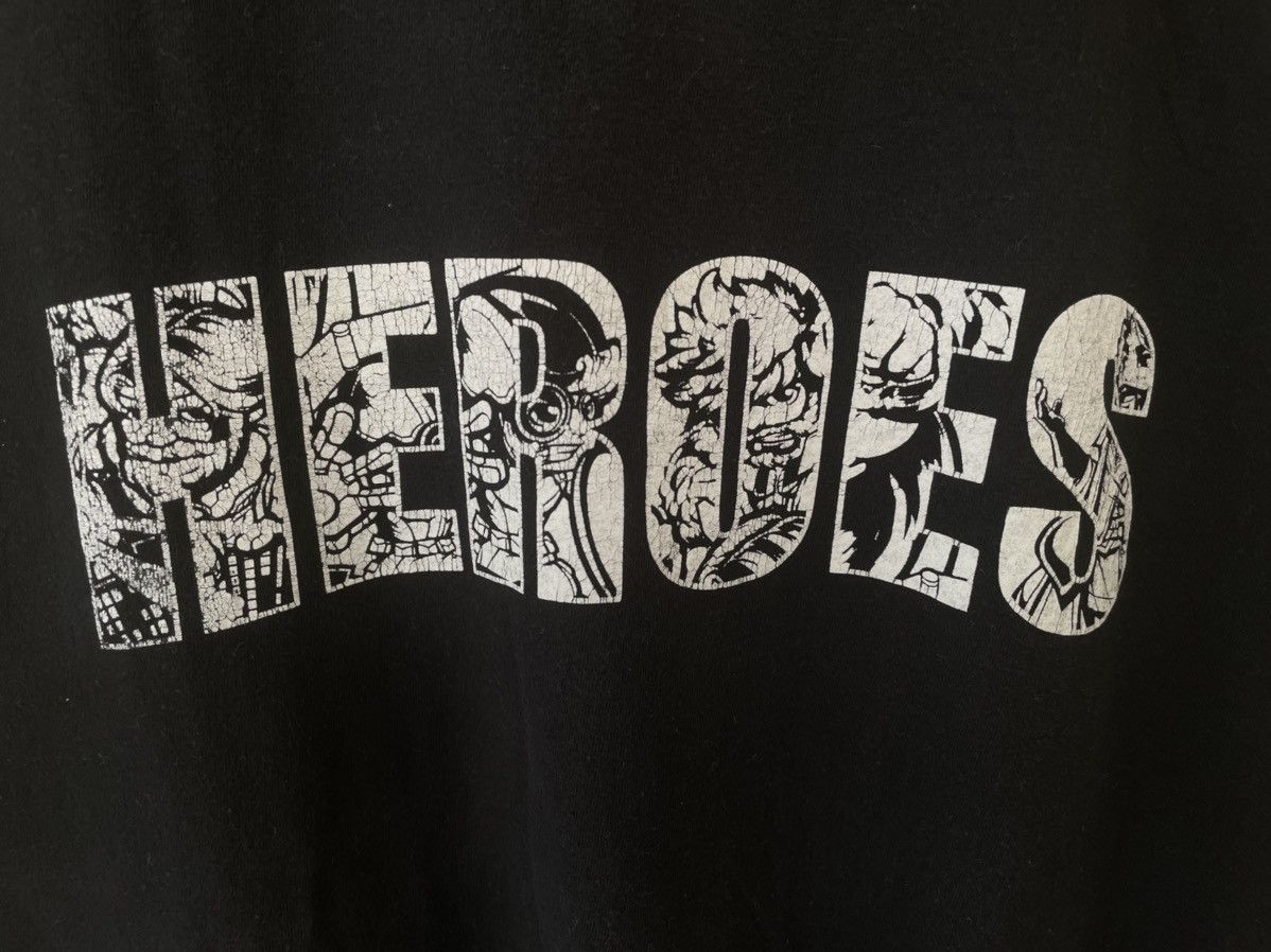 Japanese Brand × Vintage VINTAGE JAPANESE HEROES SPELL OUT TEE Size US M / EU 48-50 / 2 - 6 Thumbnail